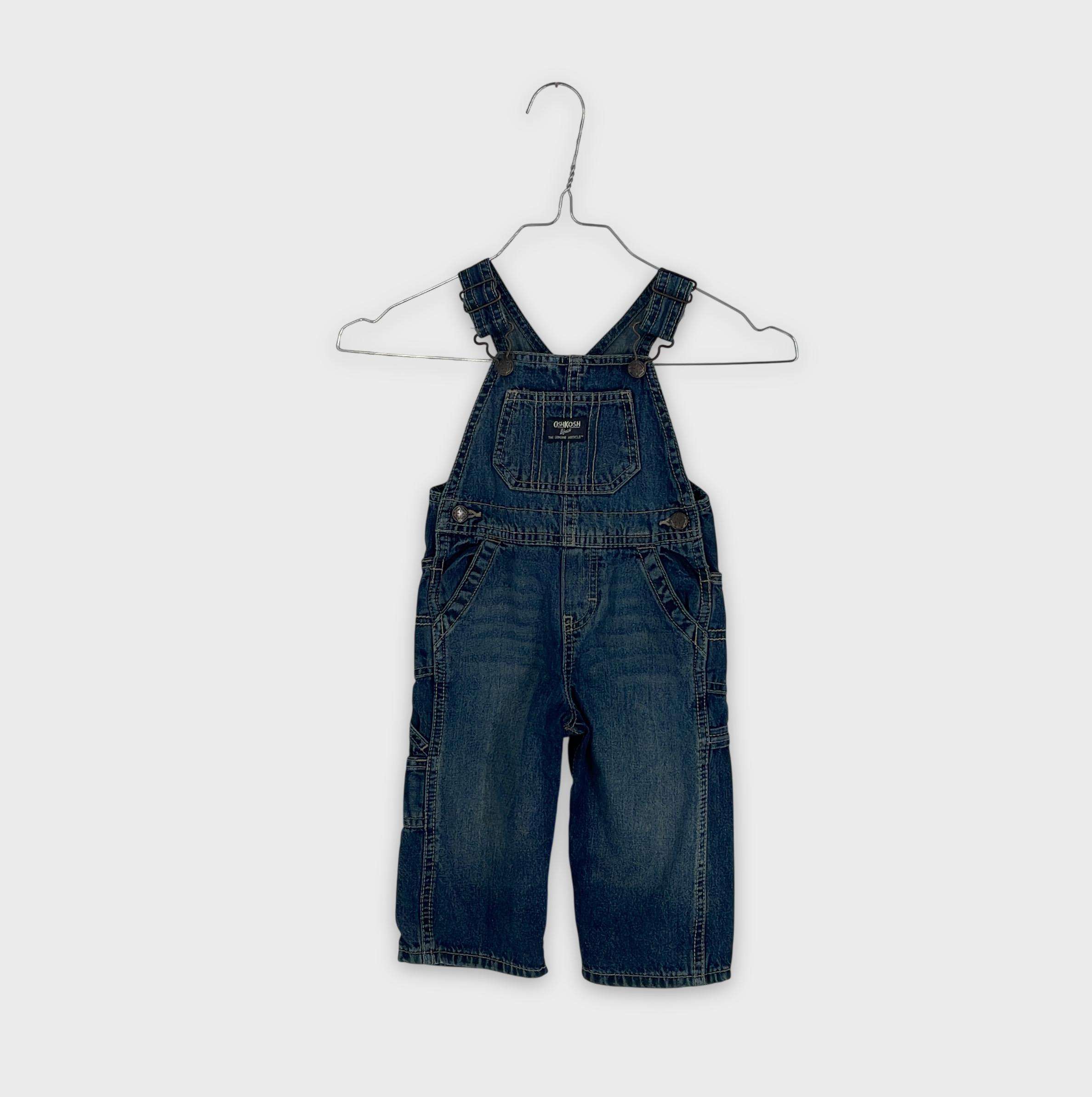 0-Salopette (longue) Oshkosh 12 mois