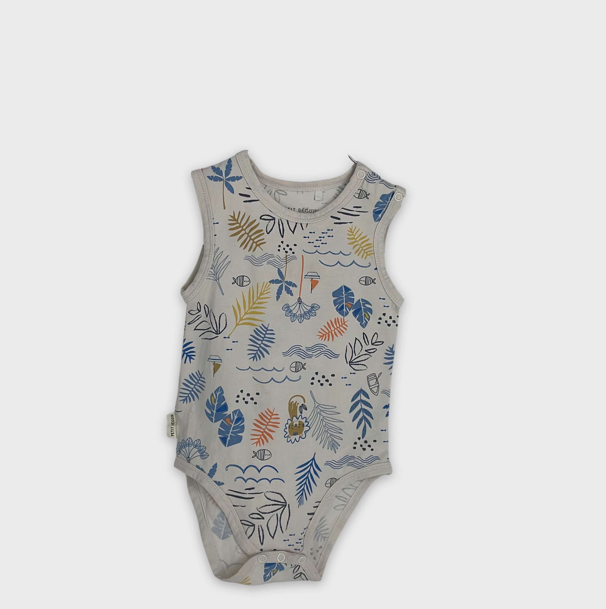 0-T-shirt manches courtes Marque Inconnue 24 mois