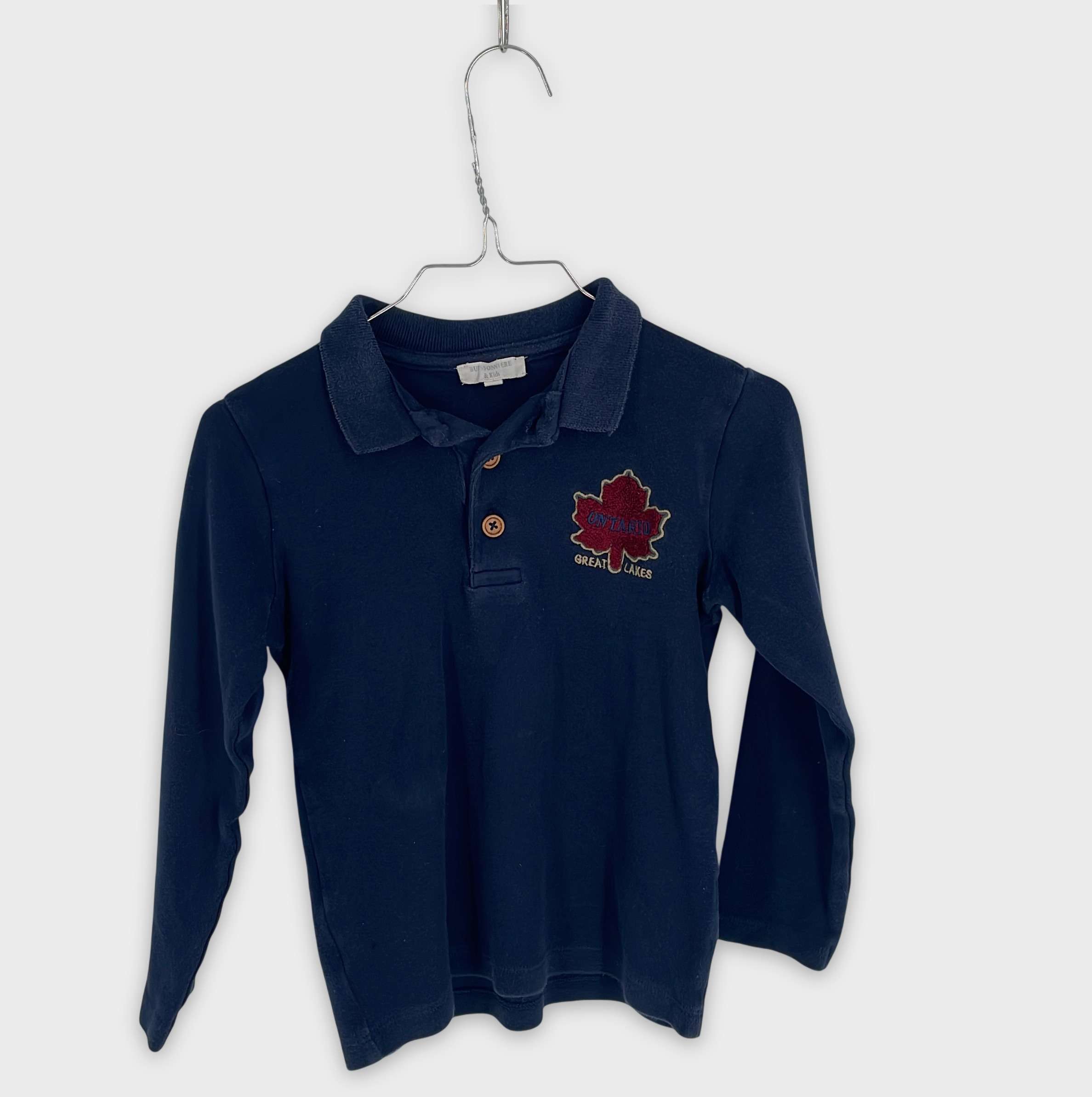 0-T-shirt manches longues Buissonnière 8-9 Ans