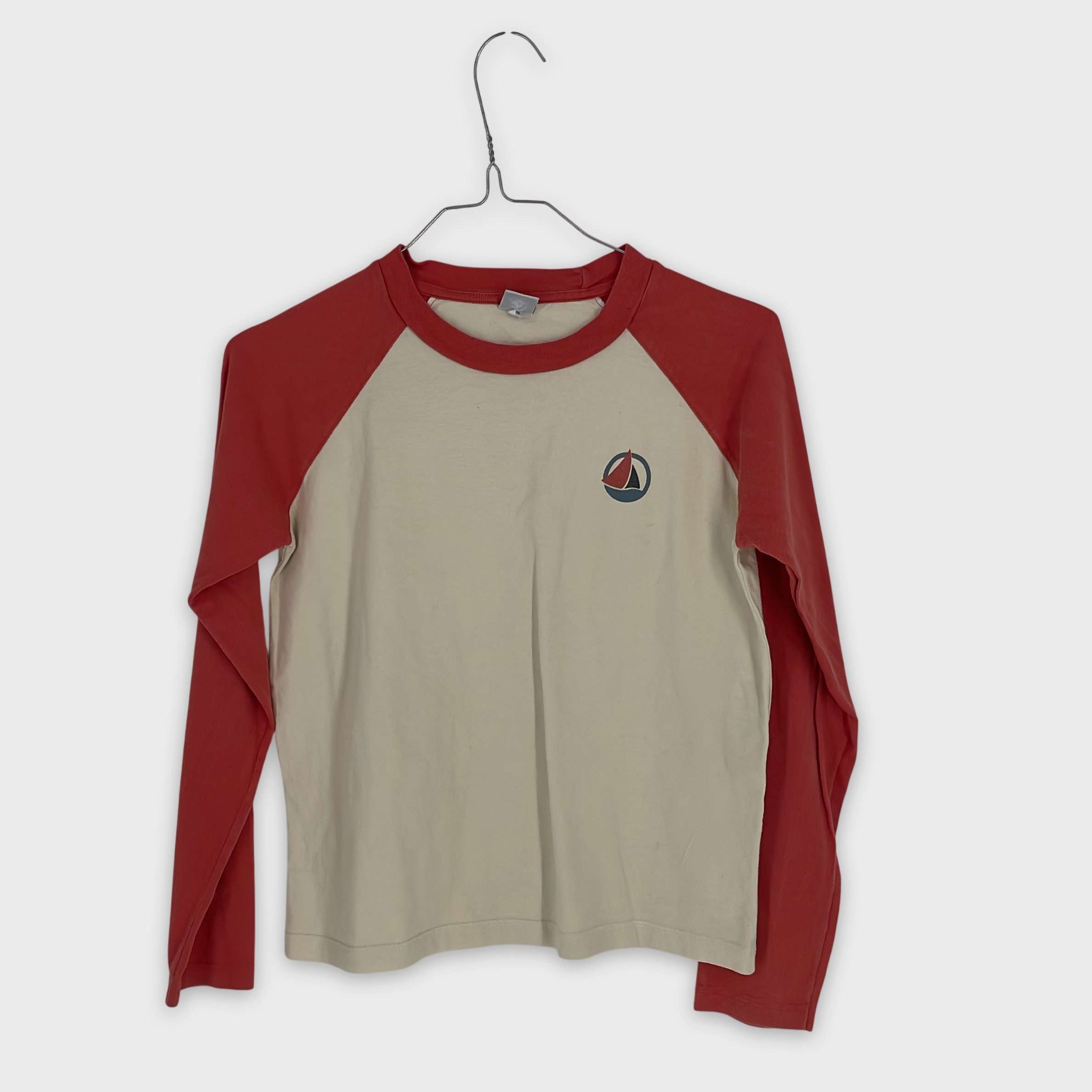 0-T-shirt manches longues Petit Bateau 12 ans