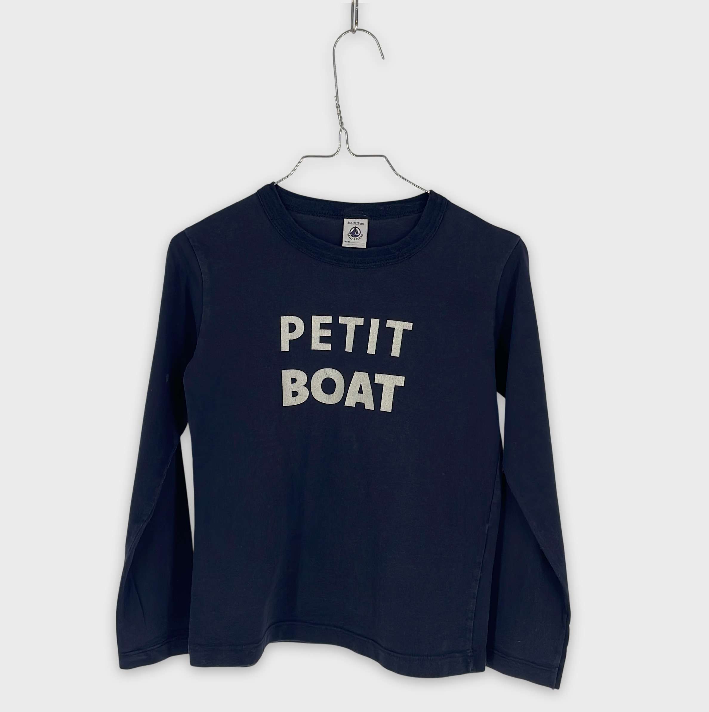 0-T-shirt manches longues Petit Bateau 8 ans