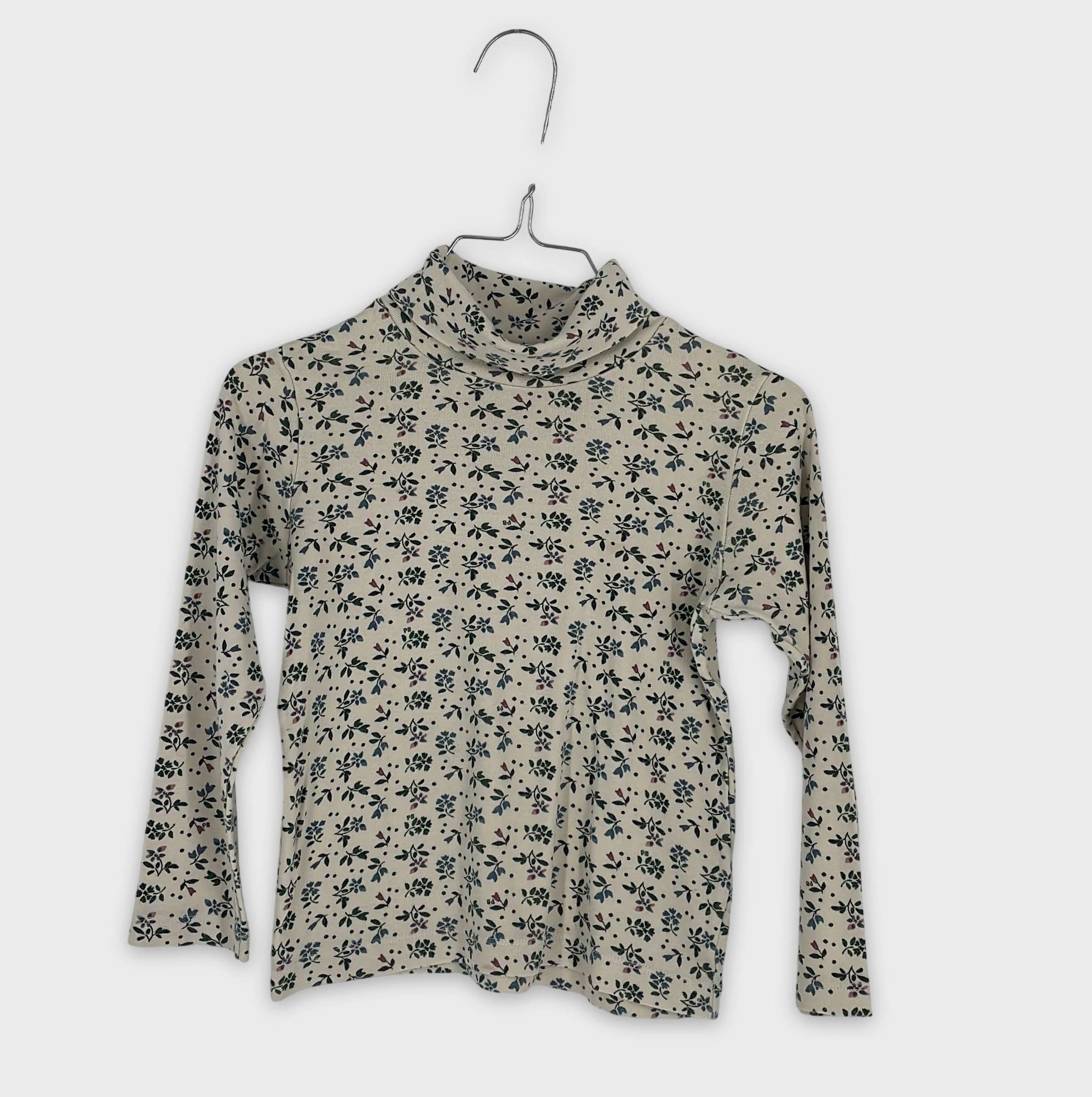 0-T-shirt manches longues Petit Bateau 5 ans