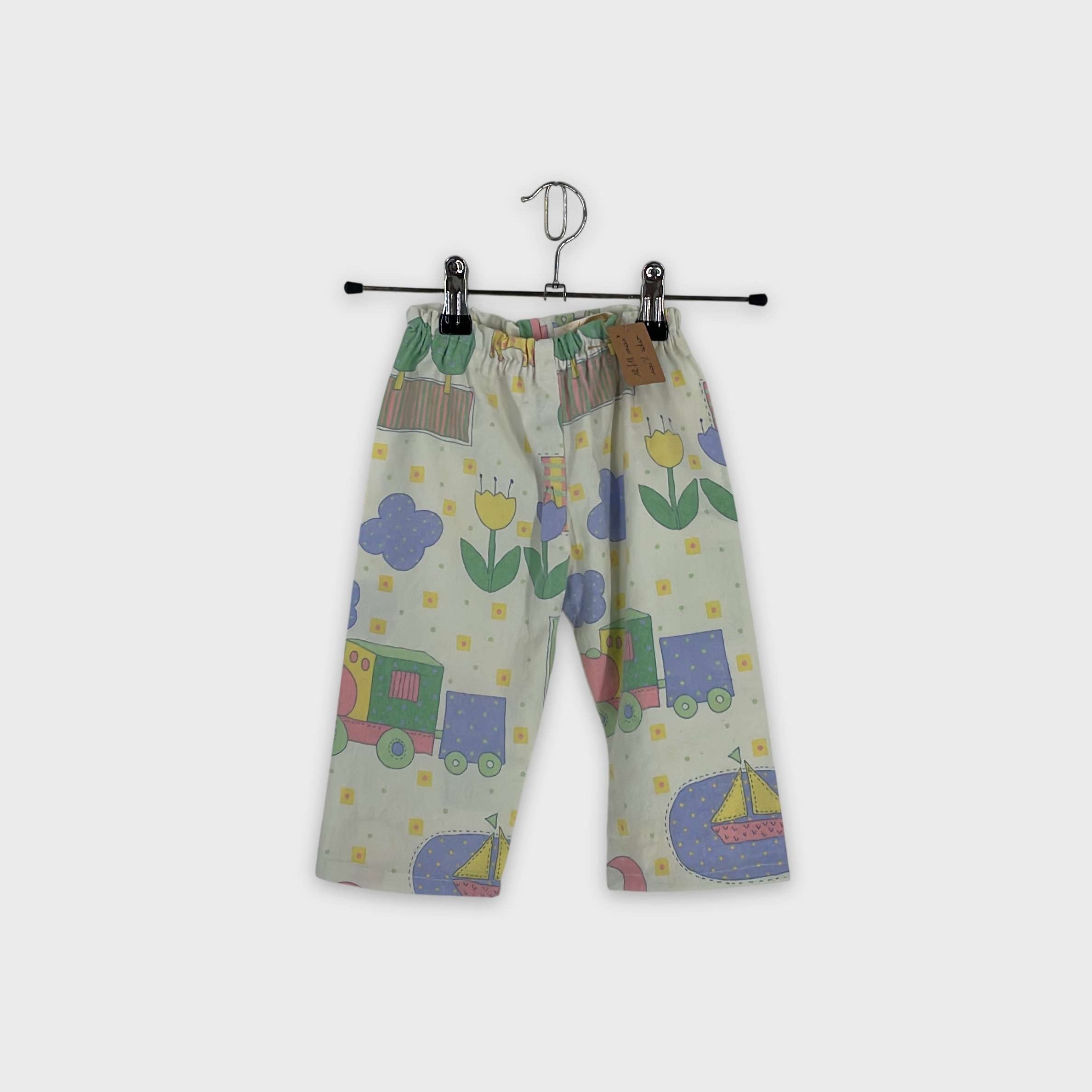0-Pantalon Marque Inconnue 12-18 Mois