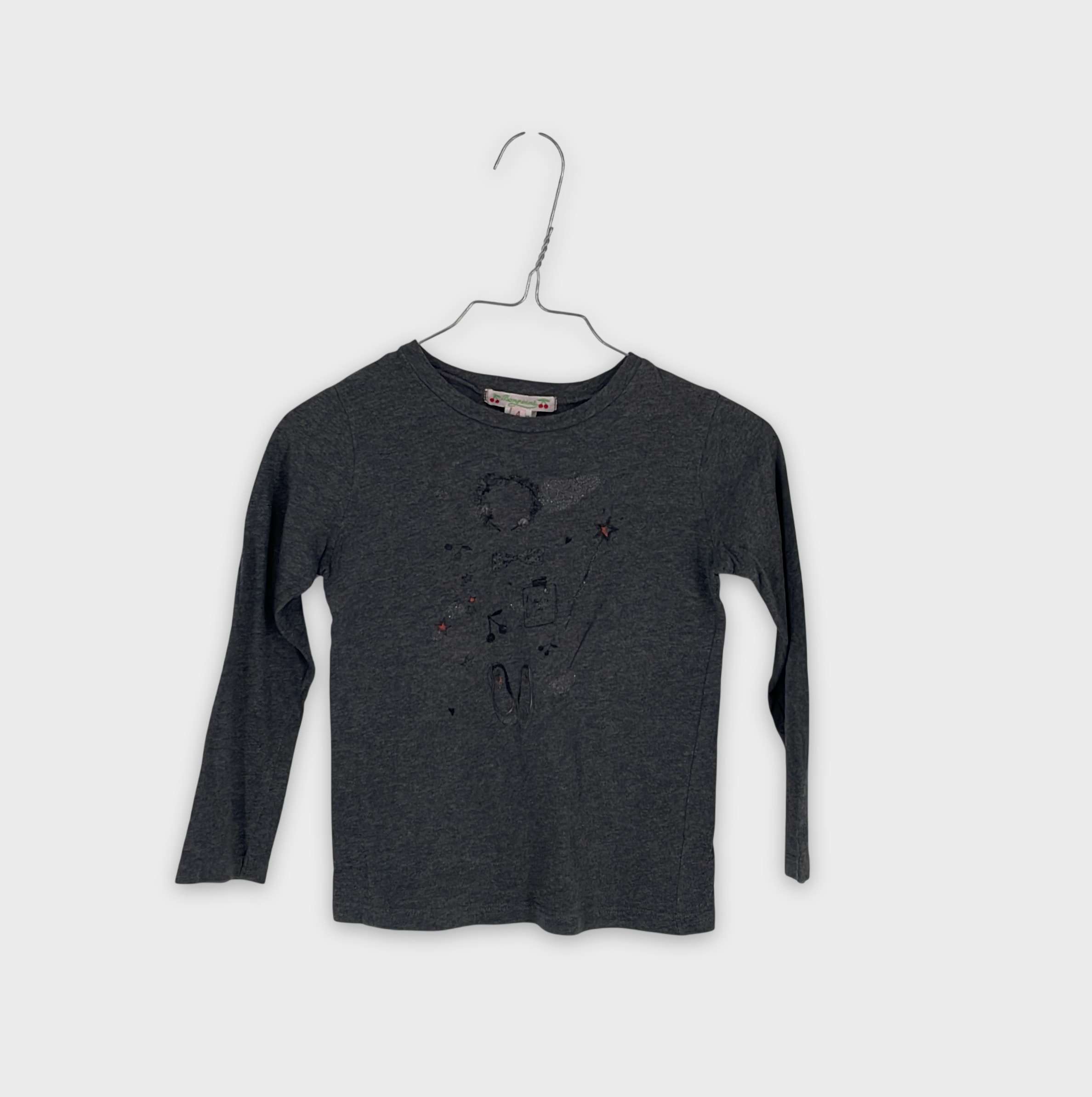 0-T-shirt manches longues Bonpoint 4 ans