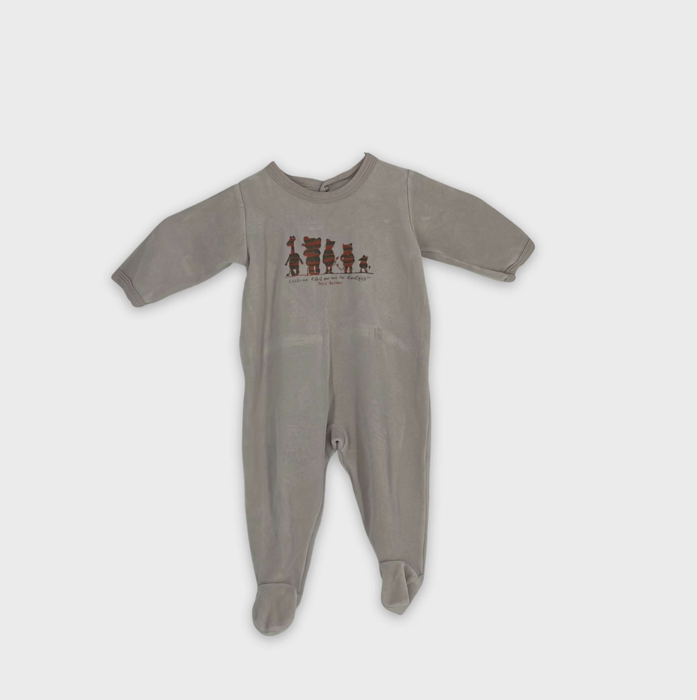 0-Pyjama long Petit Bateau 6 mois