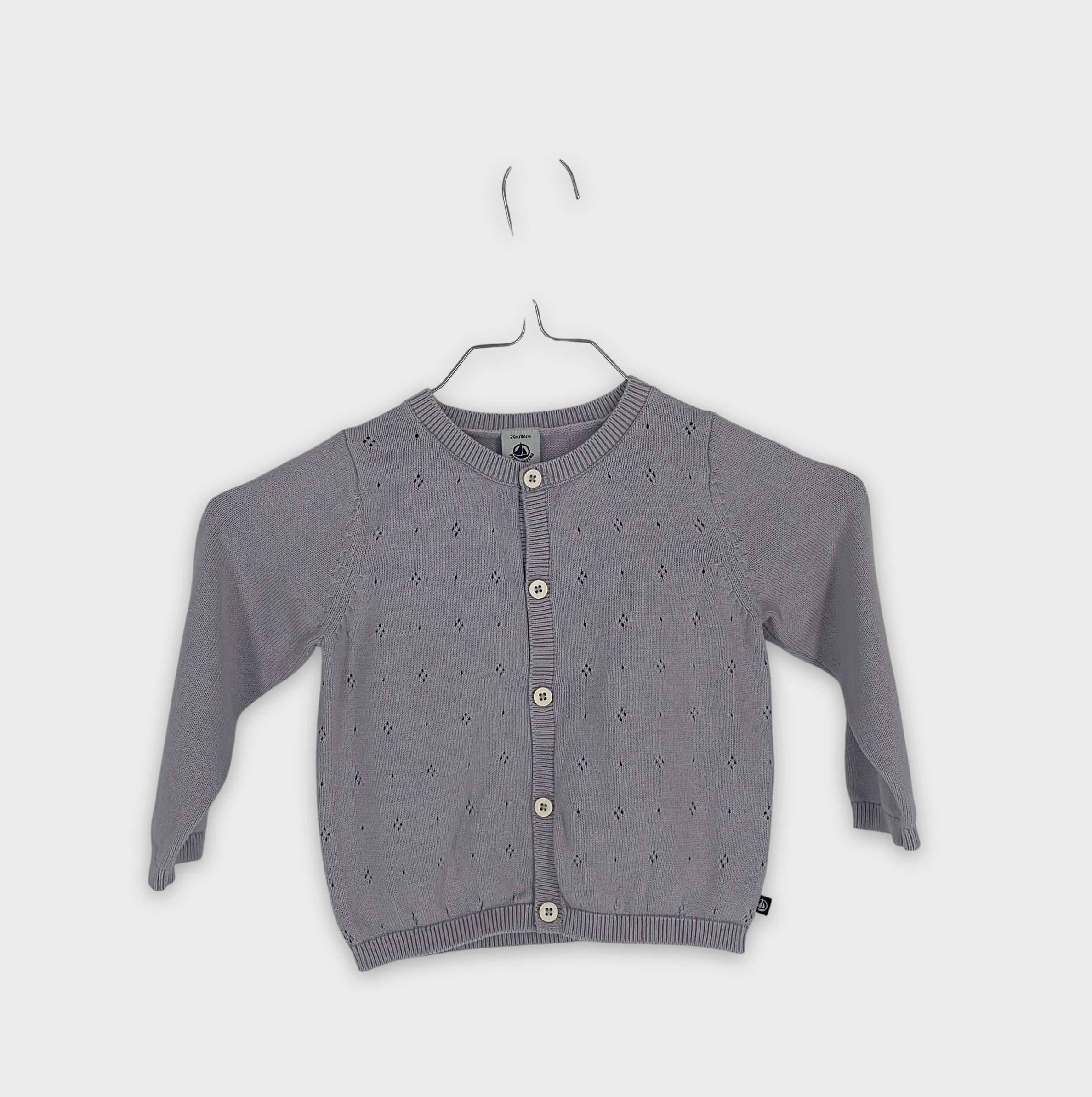 0-Gilet Petit Bateau 24 mois