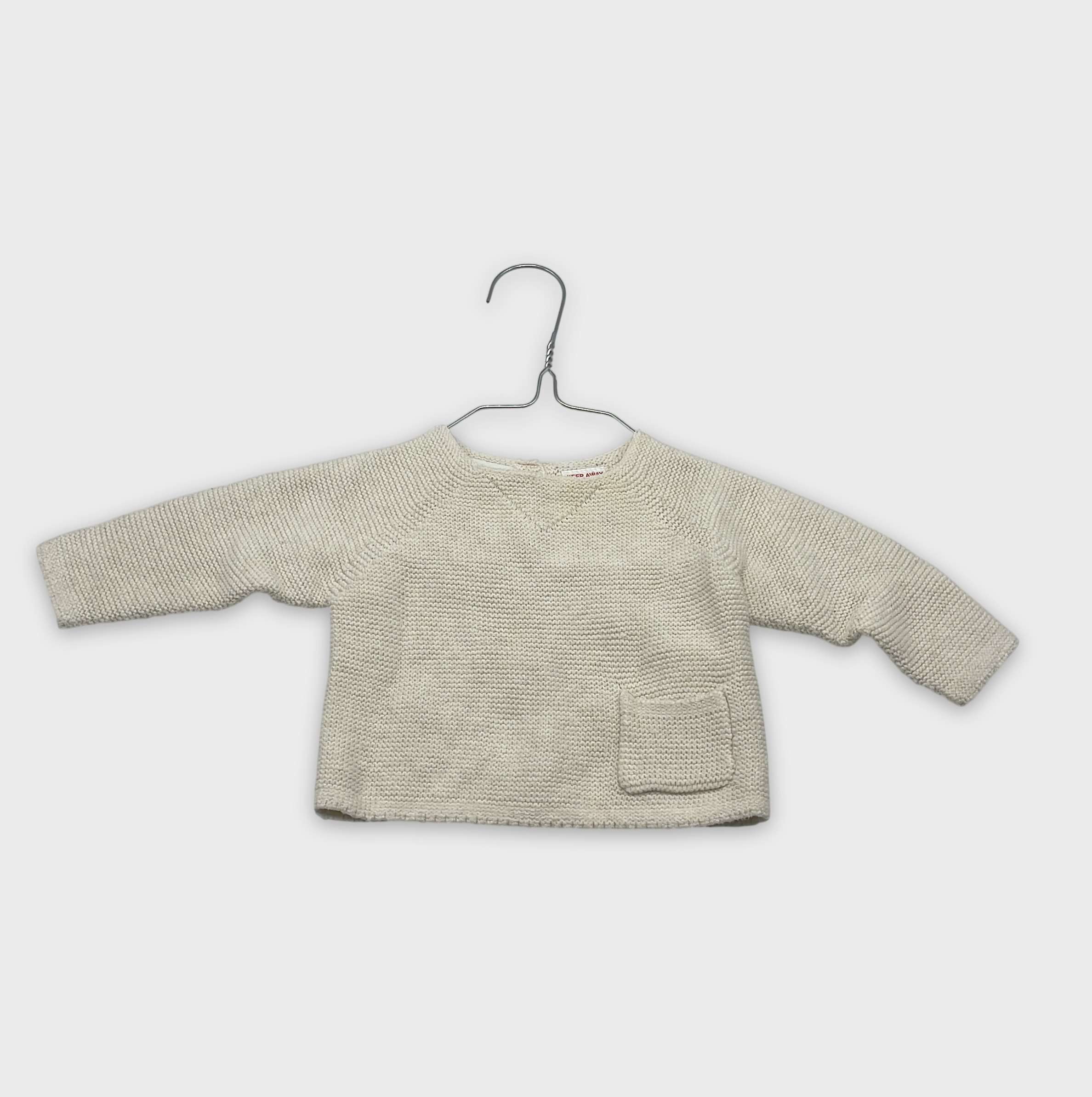 0-Pull Zara Baby 1-3 Mois