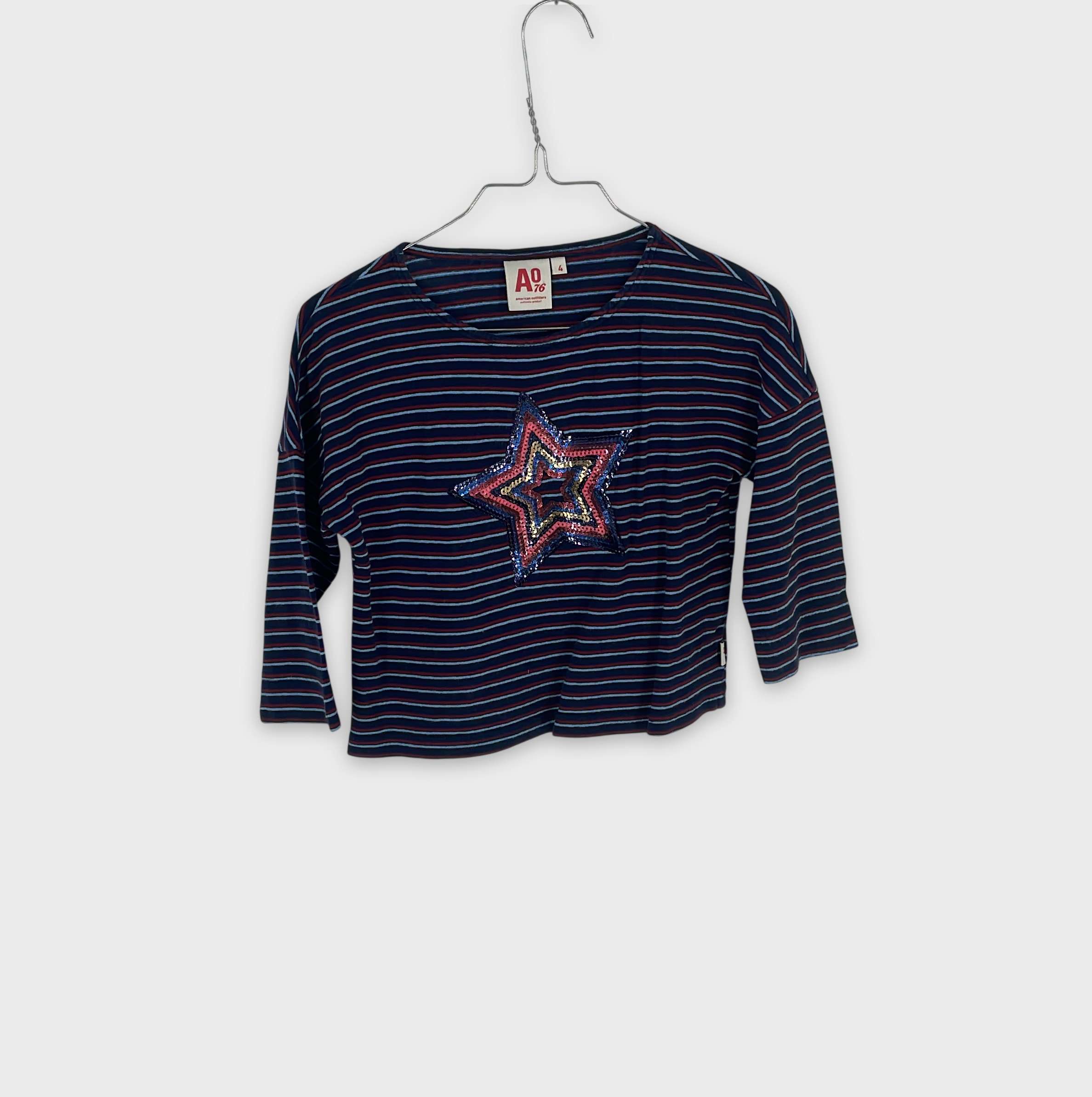 0-T-shirt manches longues American Outfitters 4 ans
