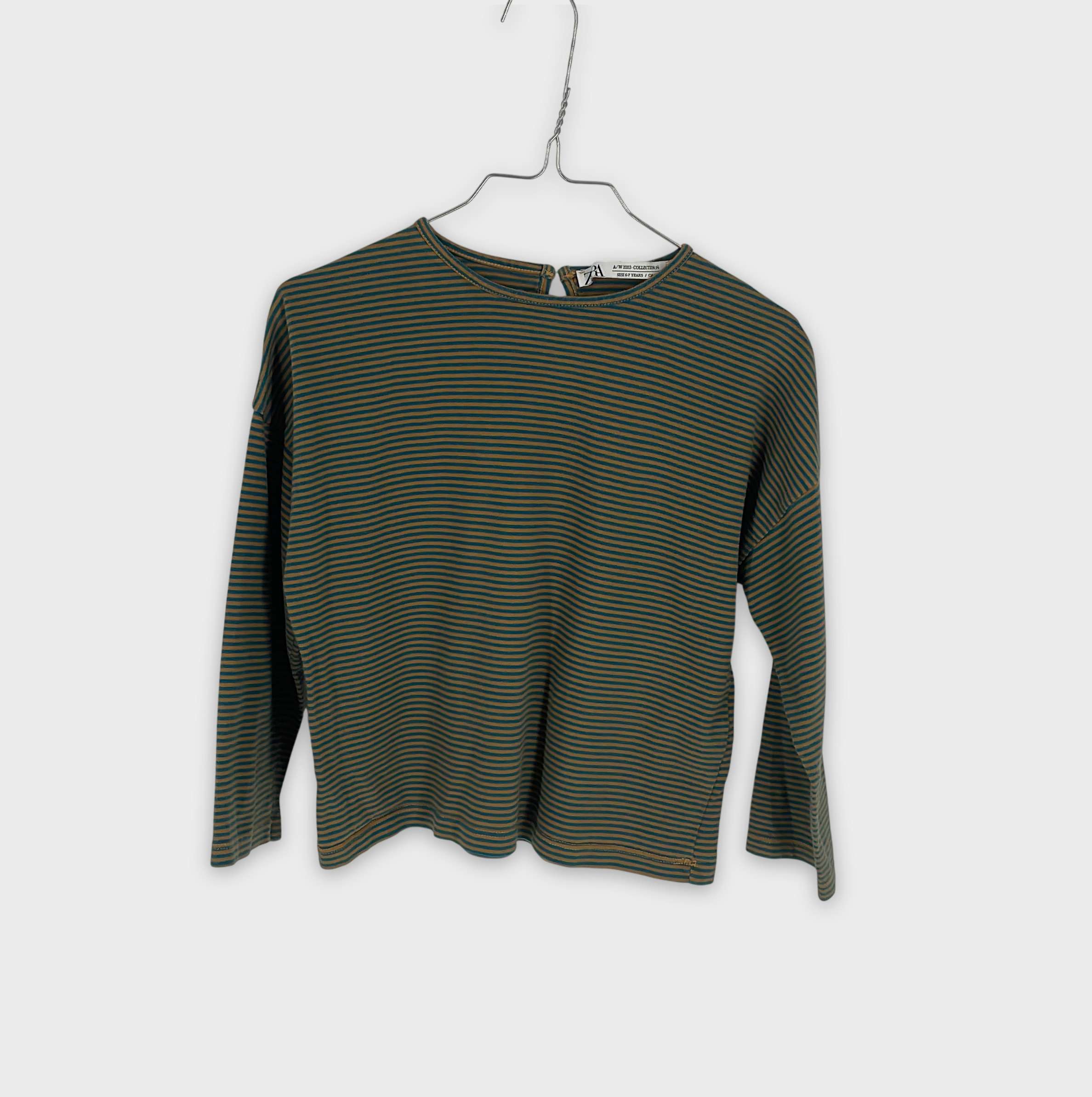 0-T-shirt manches longues Zara Kids 6-7 Ans