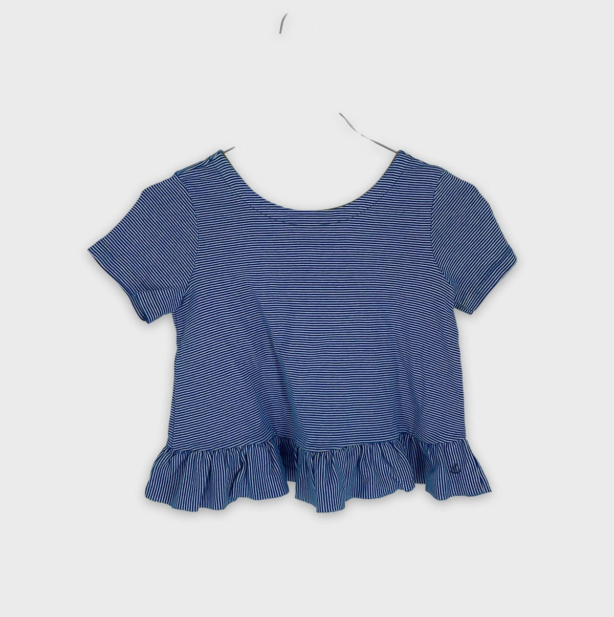 0-T-shirt manches courtes Petit Bateau 8 ans