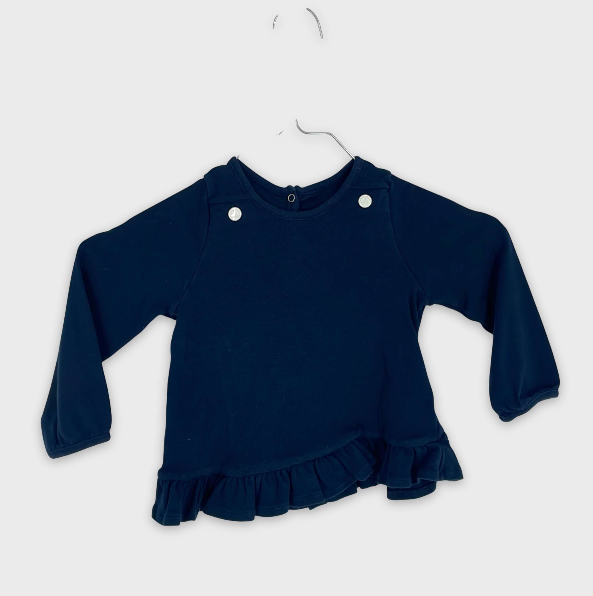 0-T-shirt manches longues Petit Bateau 24 mois