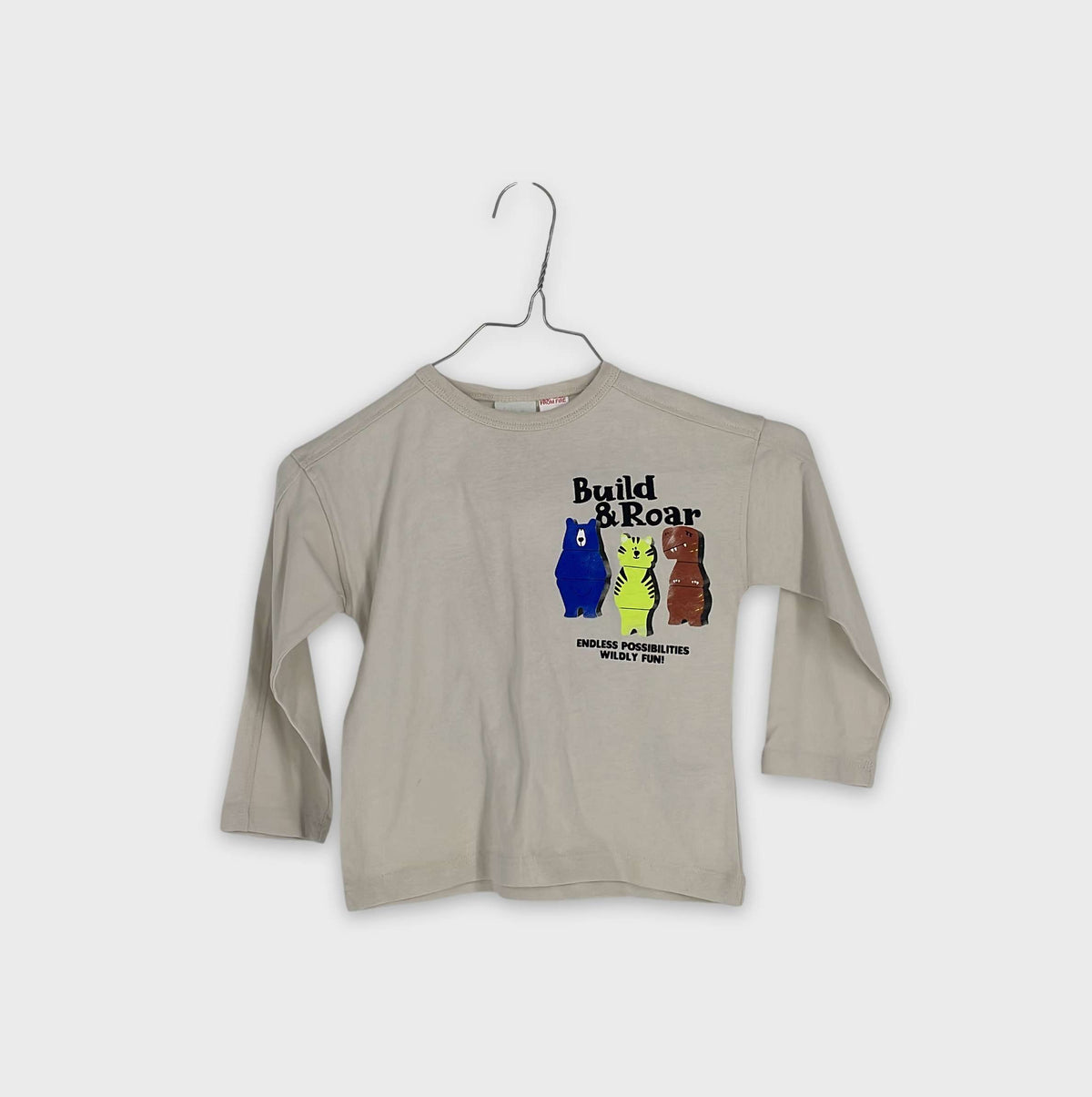 0-T-shirt manches longues Zara Baby