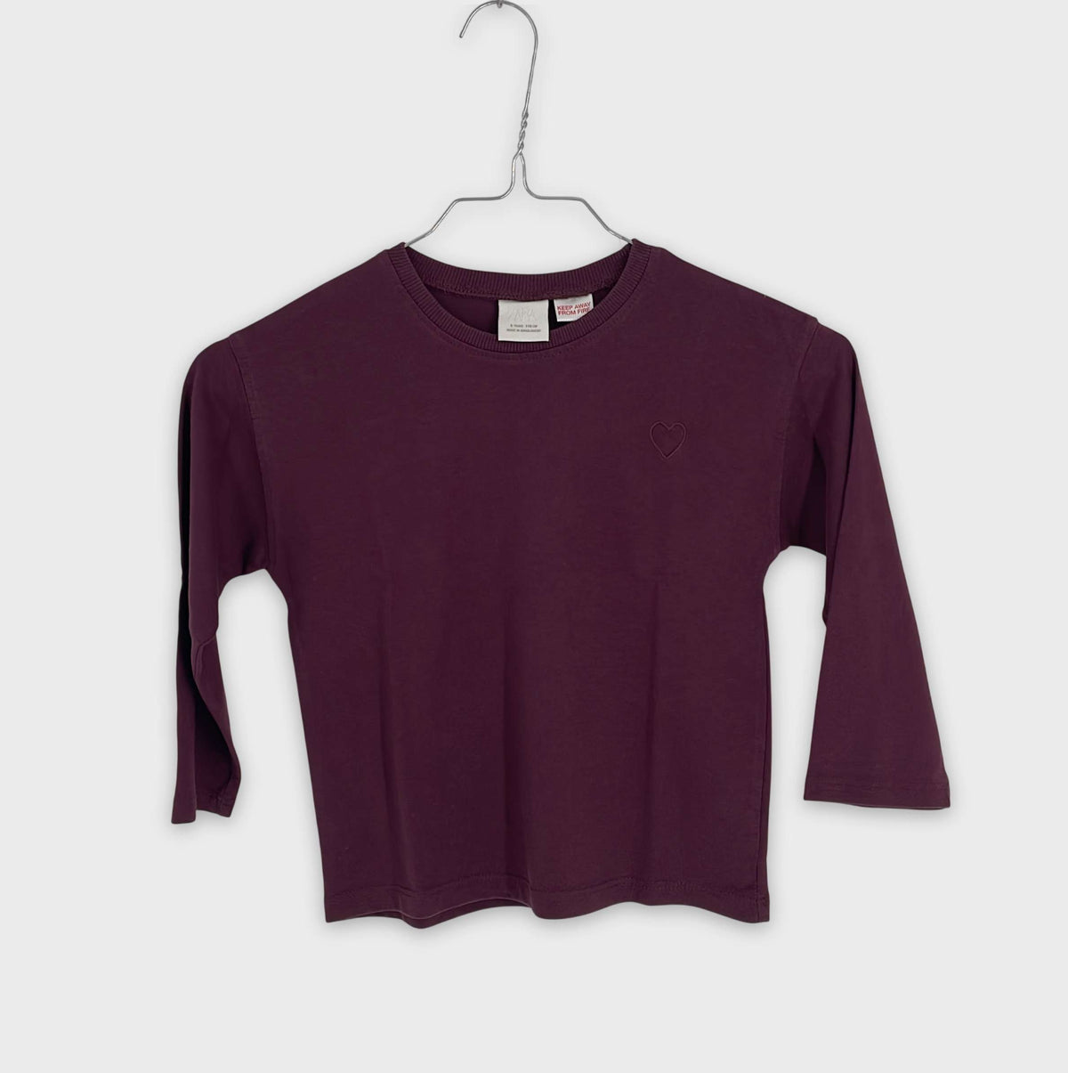 0-T-shirt manches longues Zara Kids 5 ans