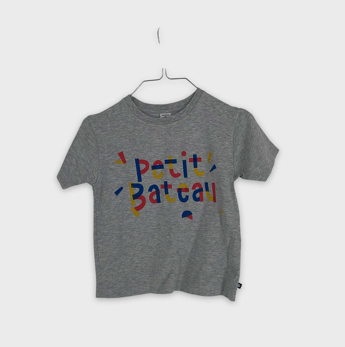 0-T-shirt manches courtes Petit Bateau 6 ans