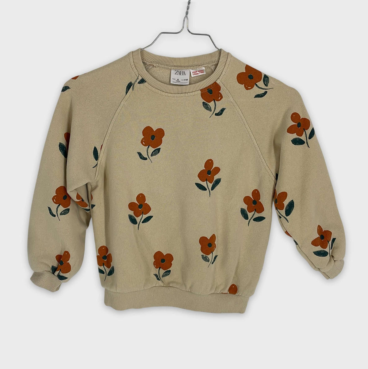 0-Sweat Zara Kids 6 ans