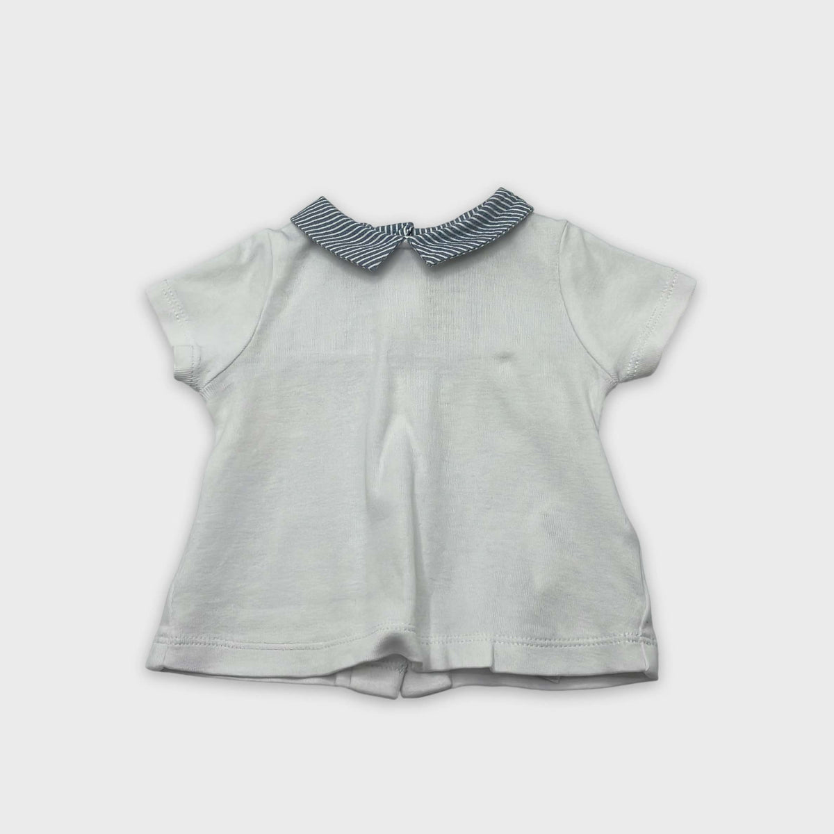 0-T-shirt manches courtes Cyrillus 1 mois