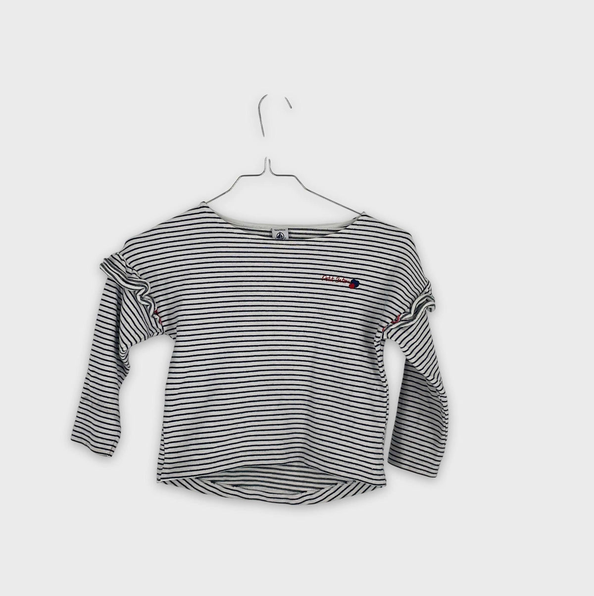 0-T-shirt manches longues Petit Bateau 5 ans