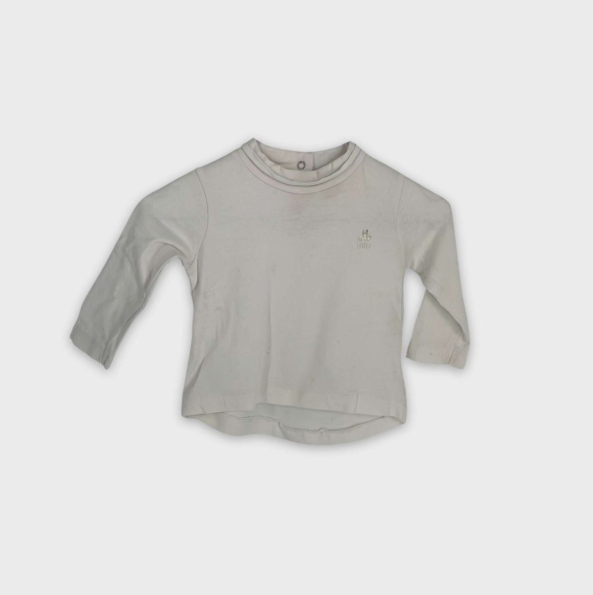 0-T-shirt manches longues Zara Baby 9-12 Mois