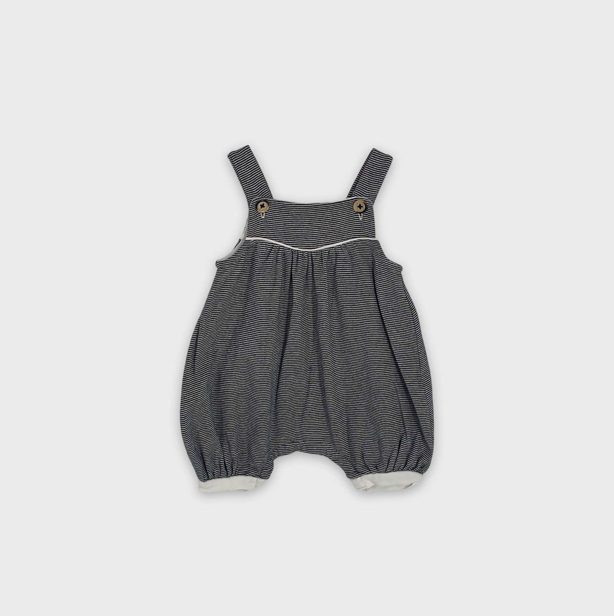 0-Salopette (courte) Petit Bateau 6 mois
