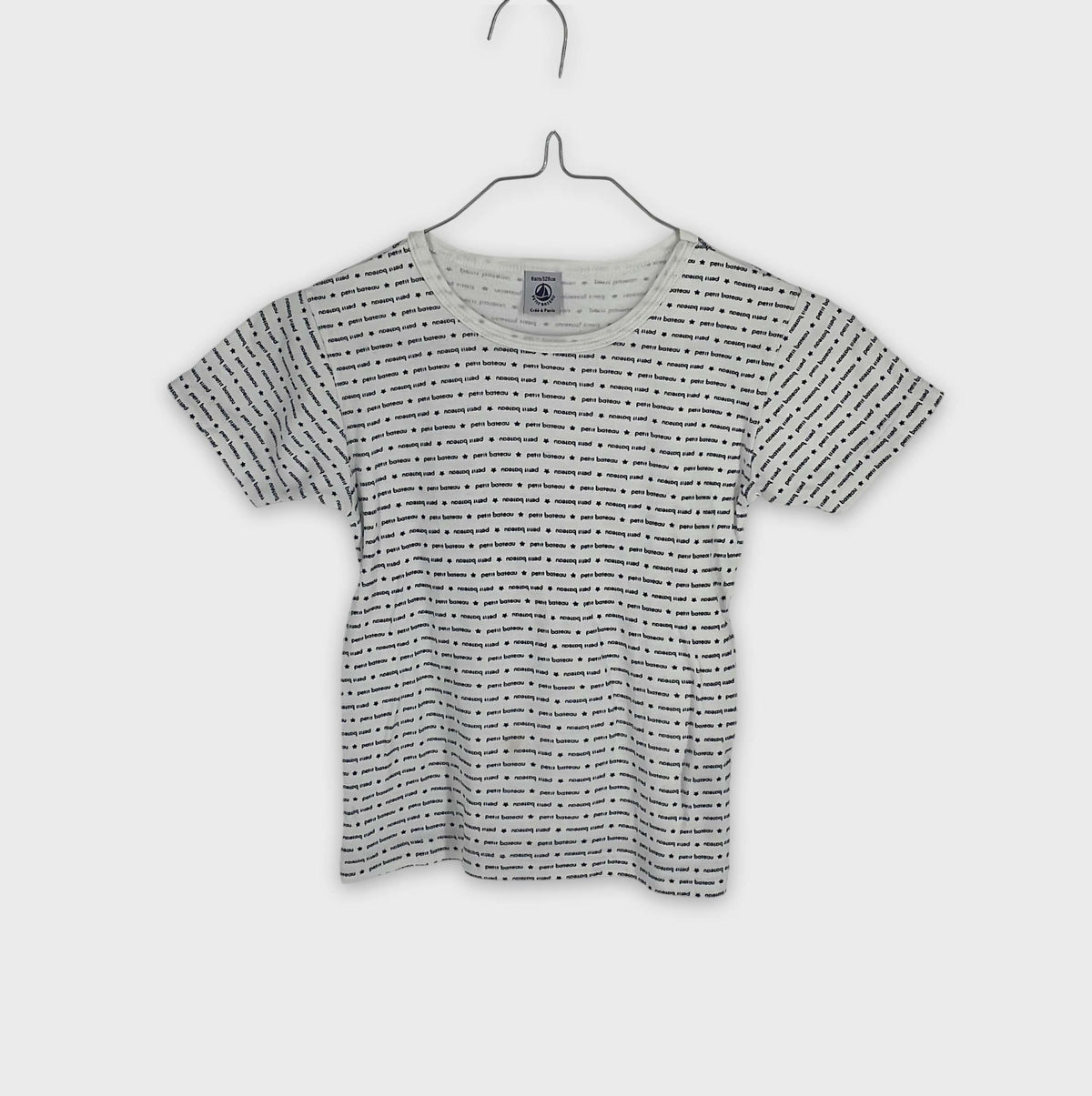 0-T-shirt manches courtes Petit Bateau 8 ans