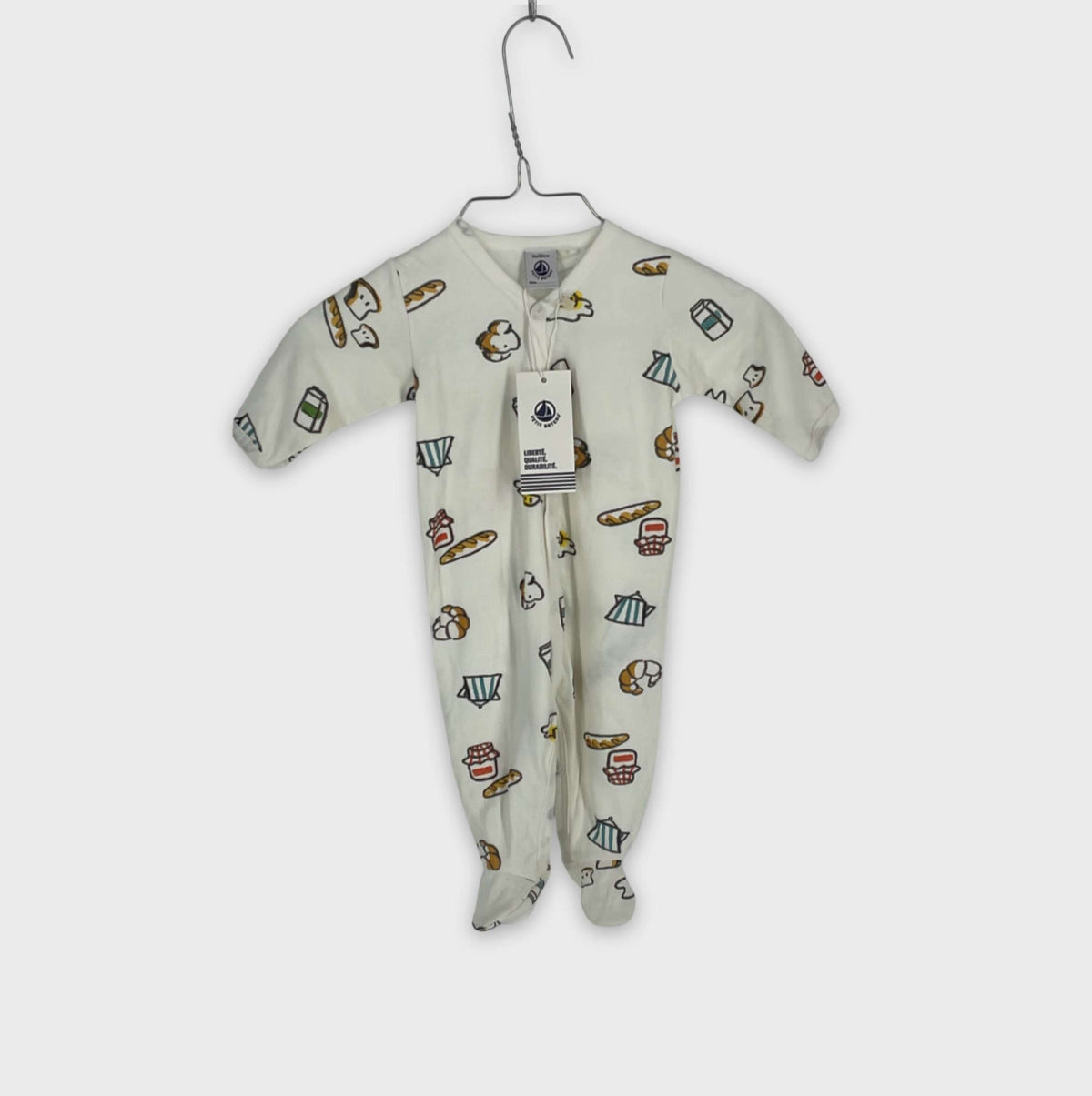 0-Pyjama long Petit Bateau 3 mois