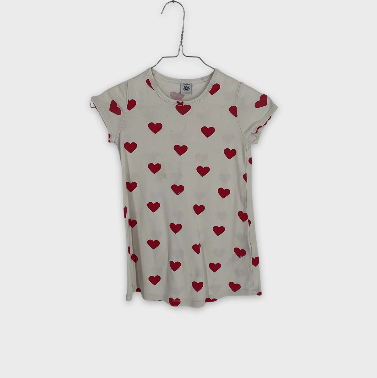 0-T-shirt manches courtes Petit Bateau 5 ans