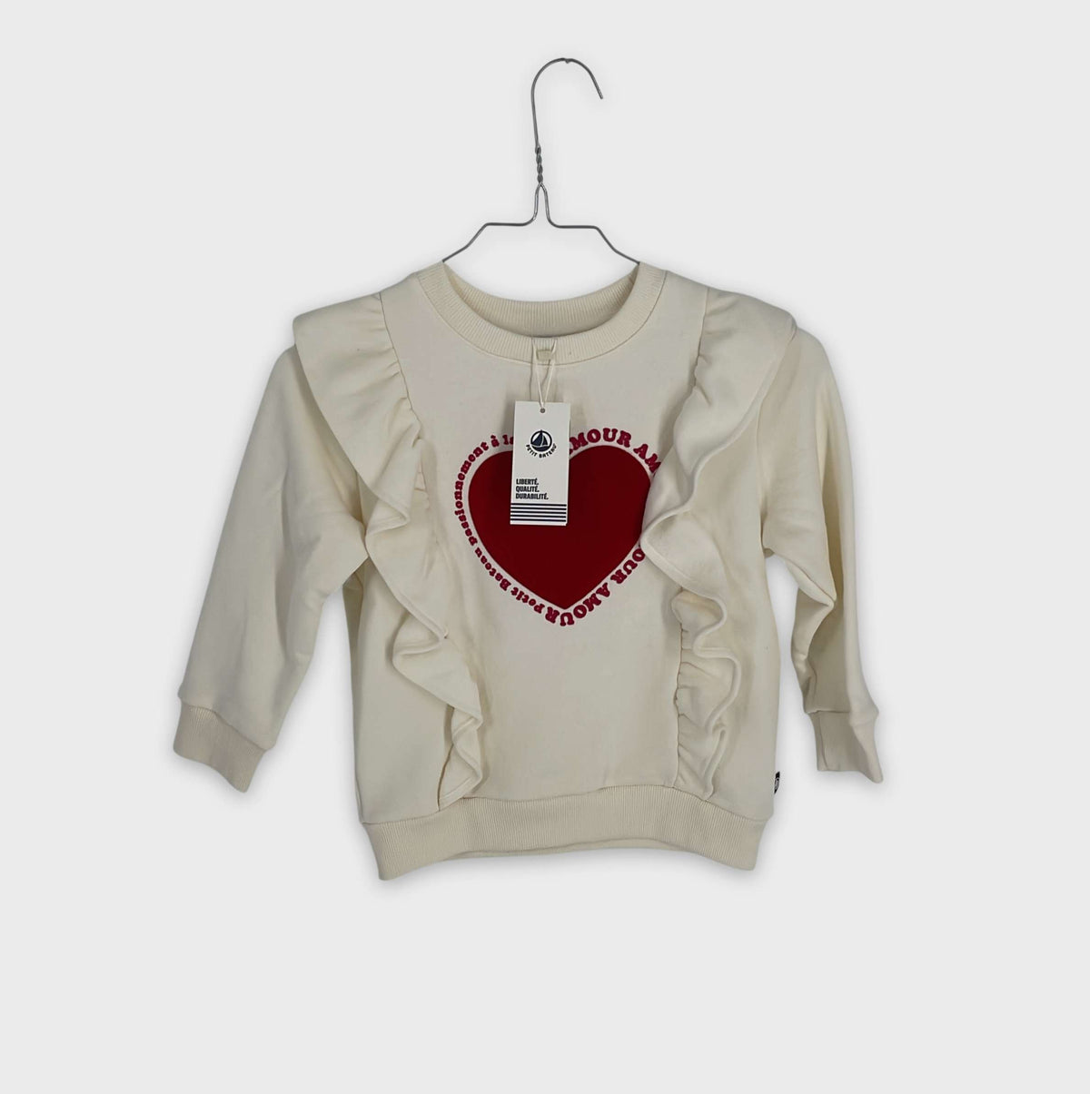 0-Sweat Petit Bateau 5 ans