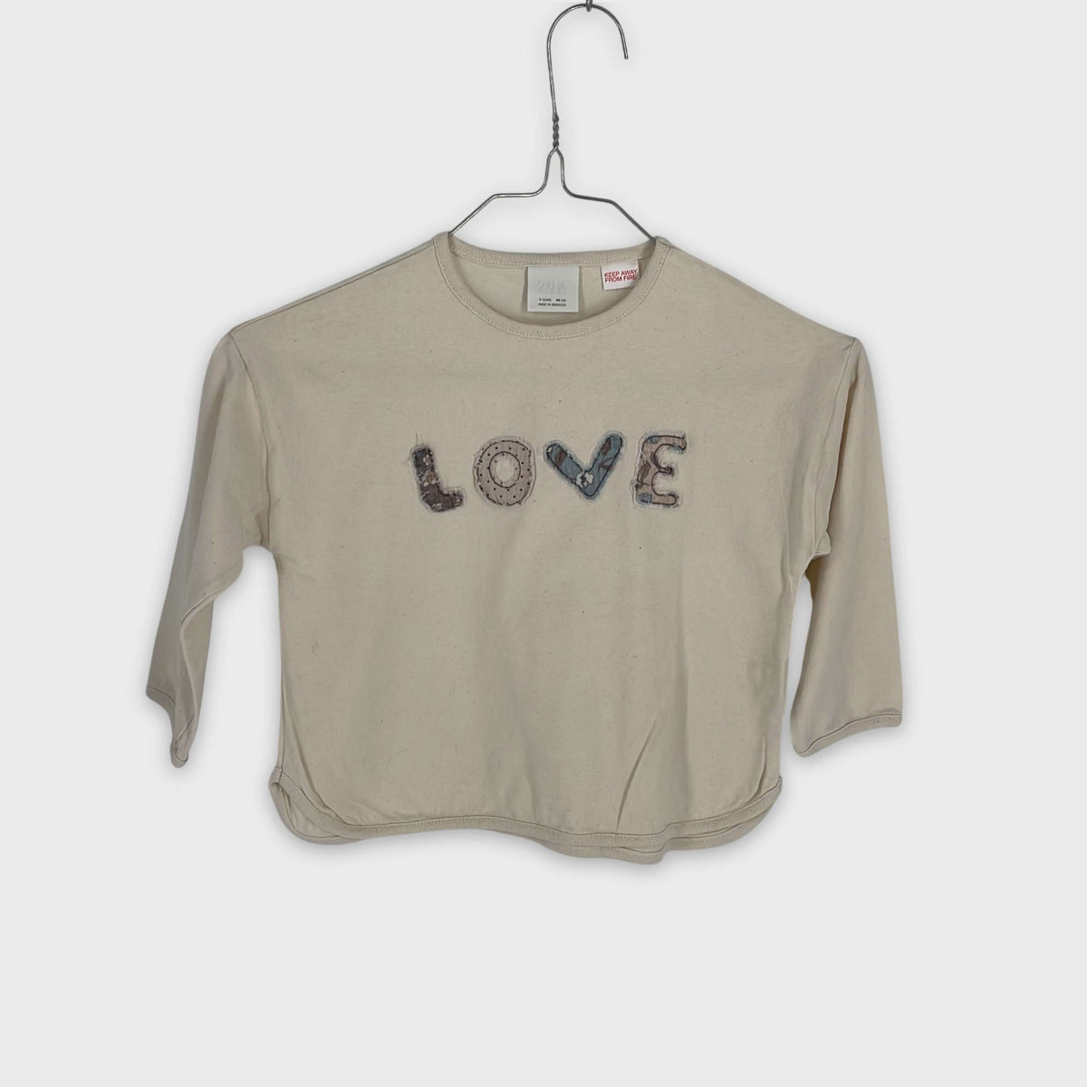 0-T-shirt manches longues Zara Kids 3 ans