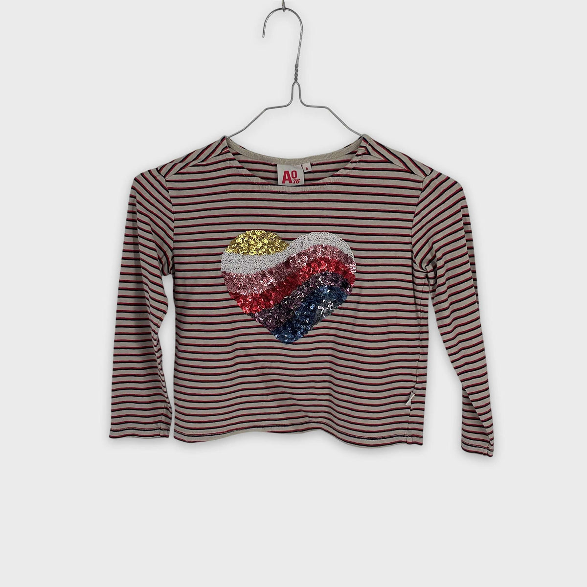 0-T-shirt manches longues Marque Inconnue 6 ans