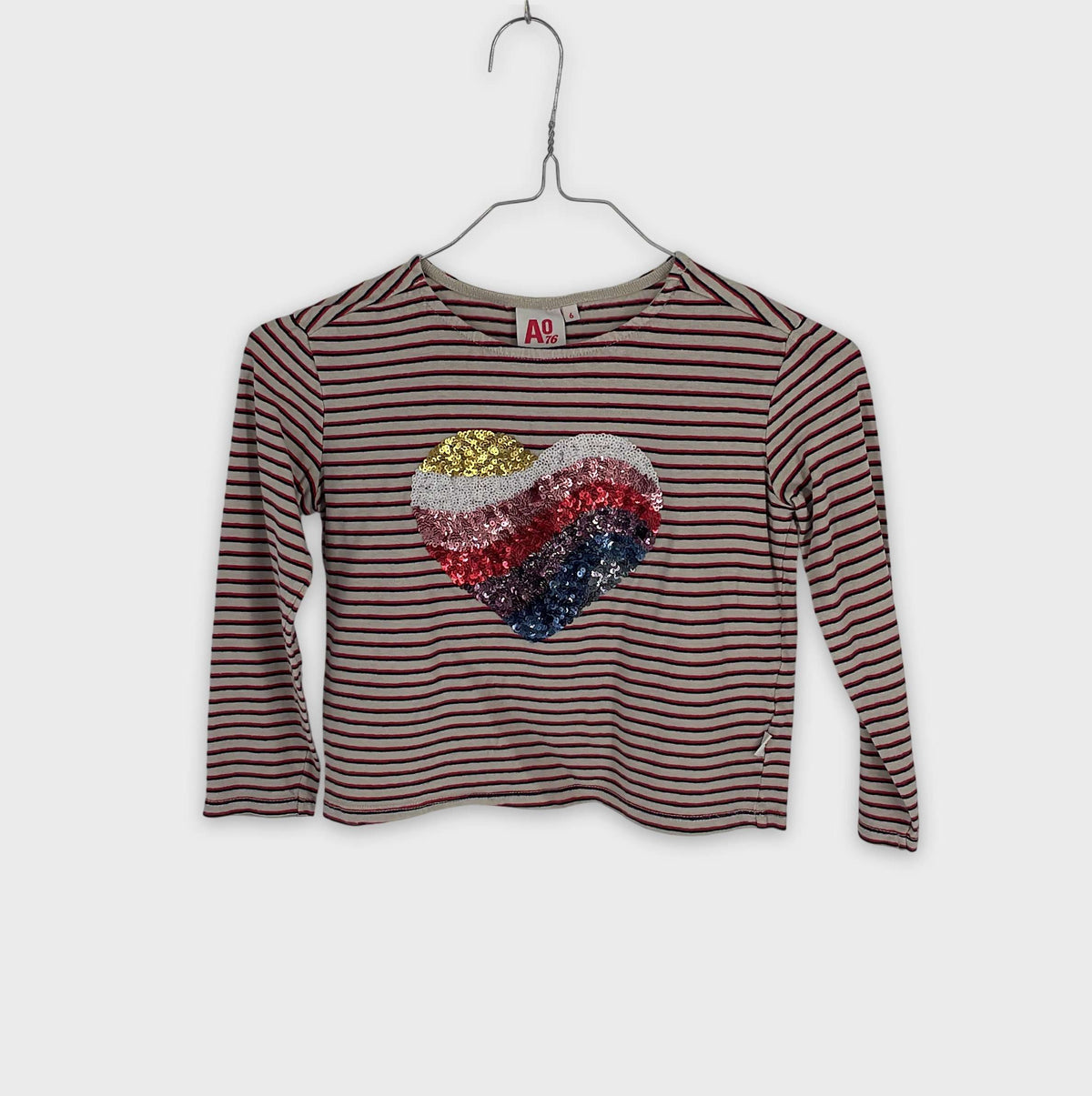 0-T-shirt manches longues Marque Inconnue 6 ans