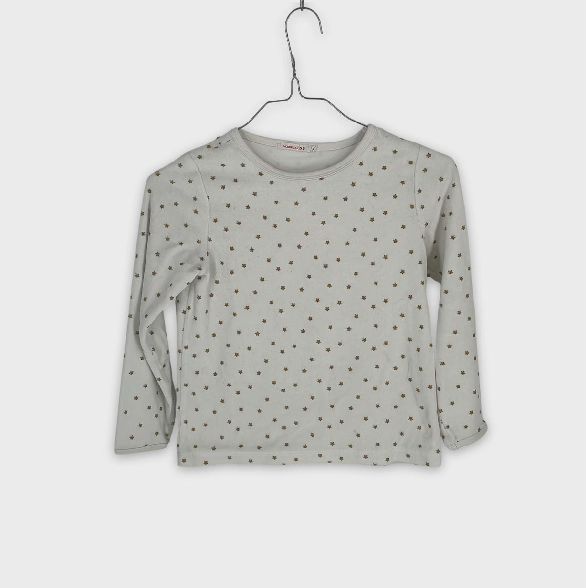 0-T-shirt manches longues Monoprix 8 ans