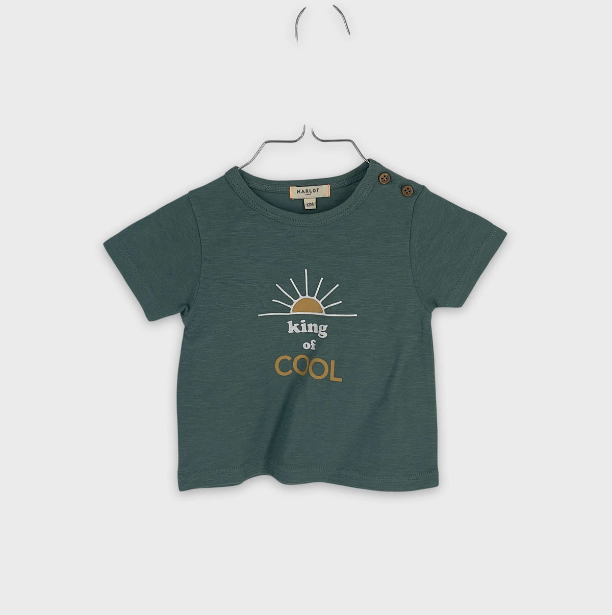 0-T-shirt manches courtes Marlot 12 mois