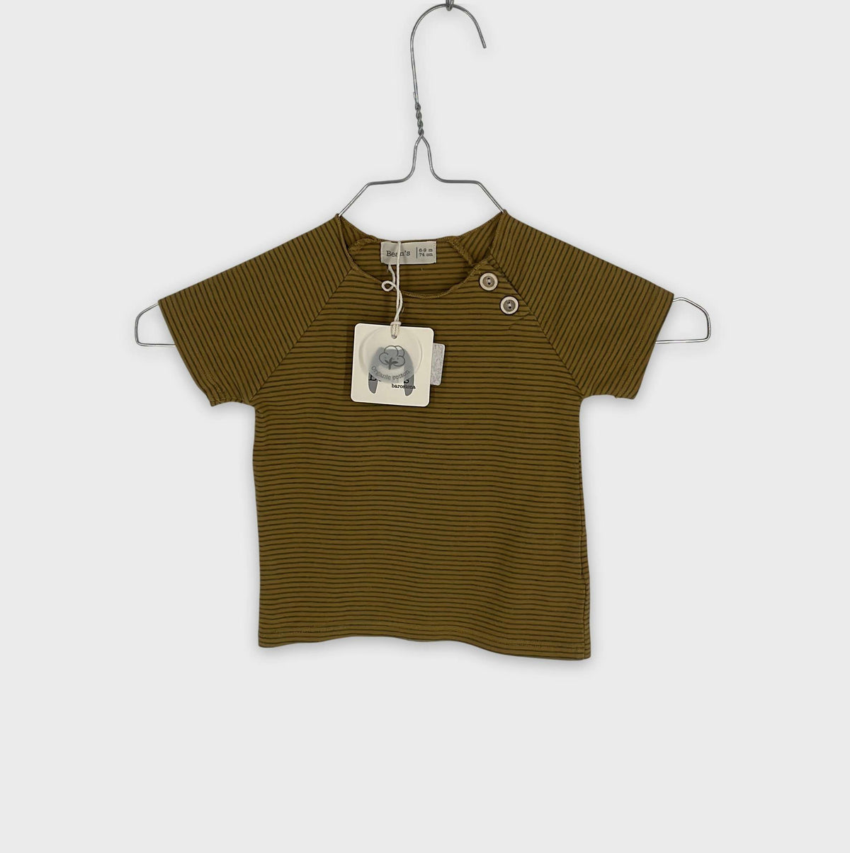 0-T-shirt manches courtes Bean'S 6-9 Mois