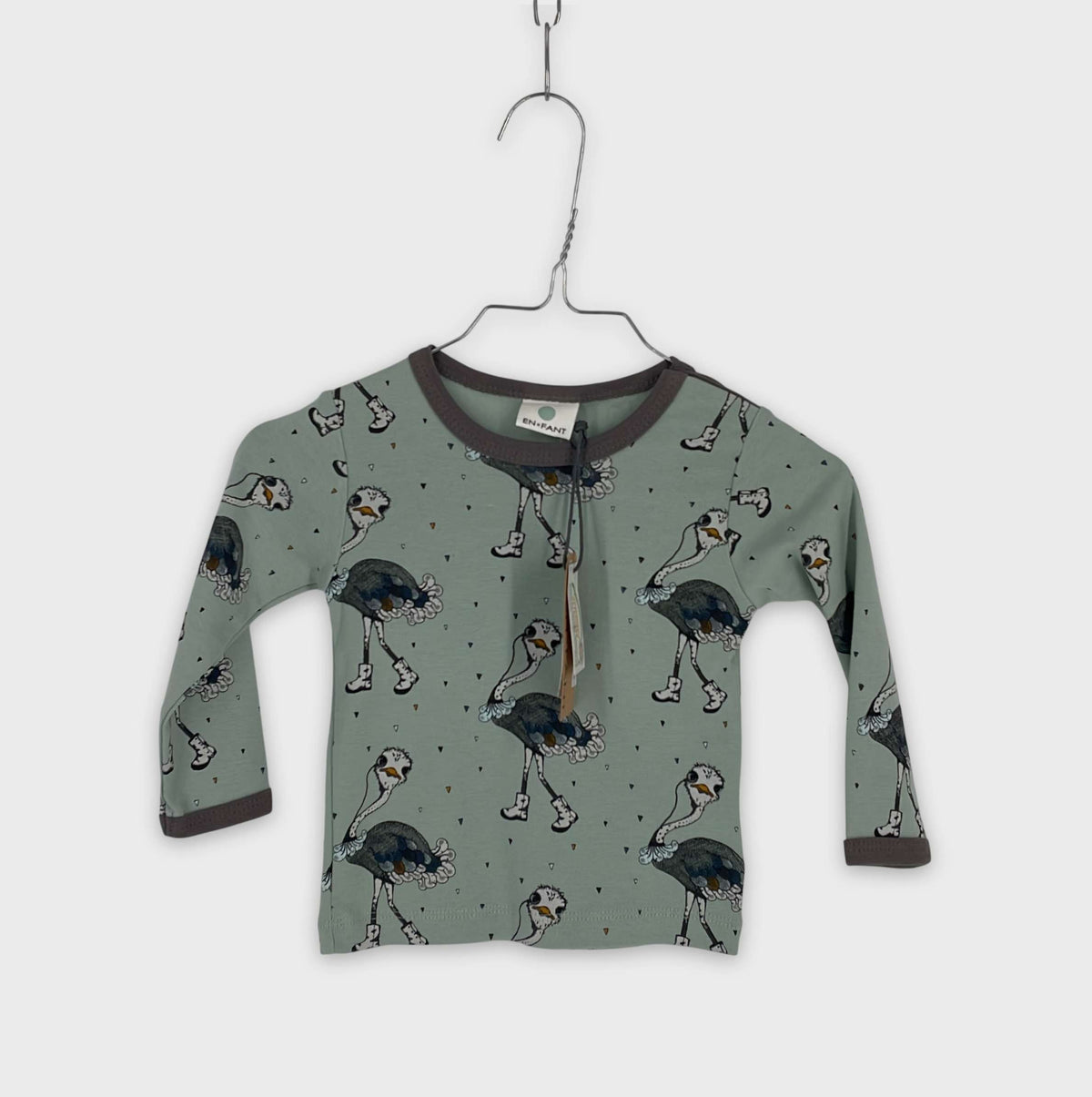 0-T-shirt manches longues Marque Inconnue 9 mois