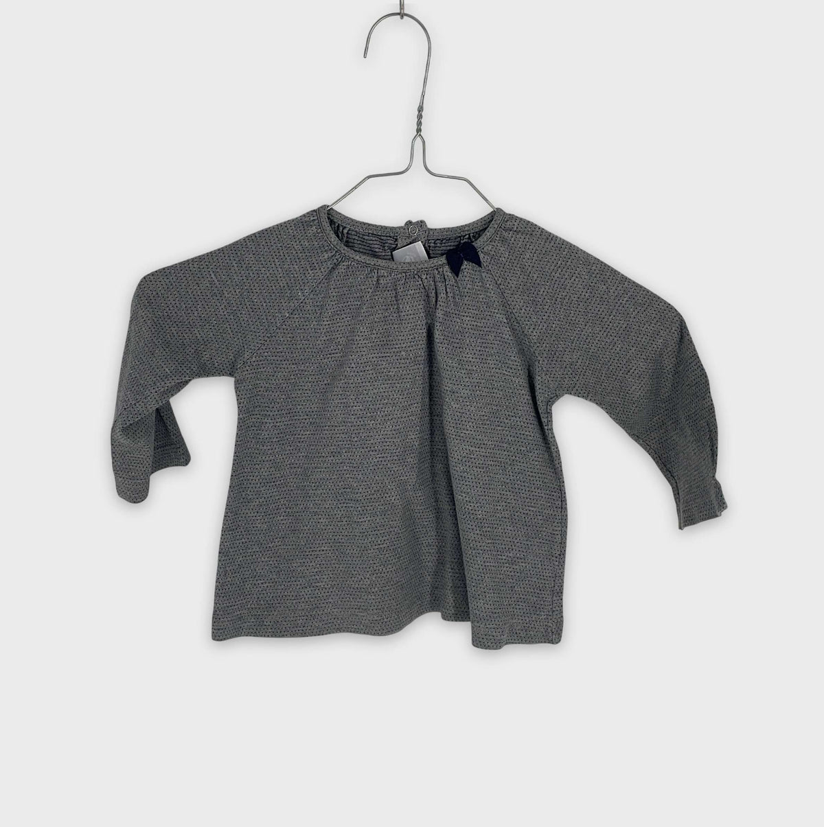 0-T-shirt manches longues Petit Bateau 18 mois