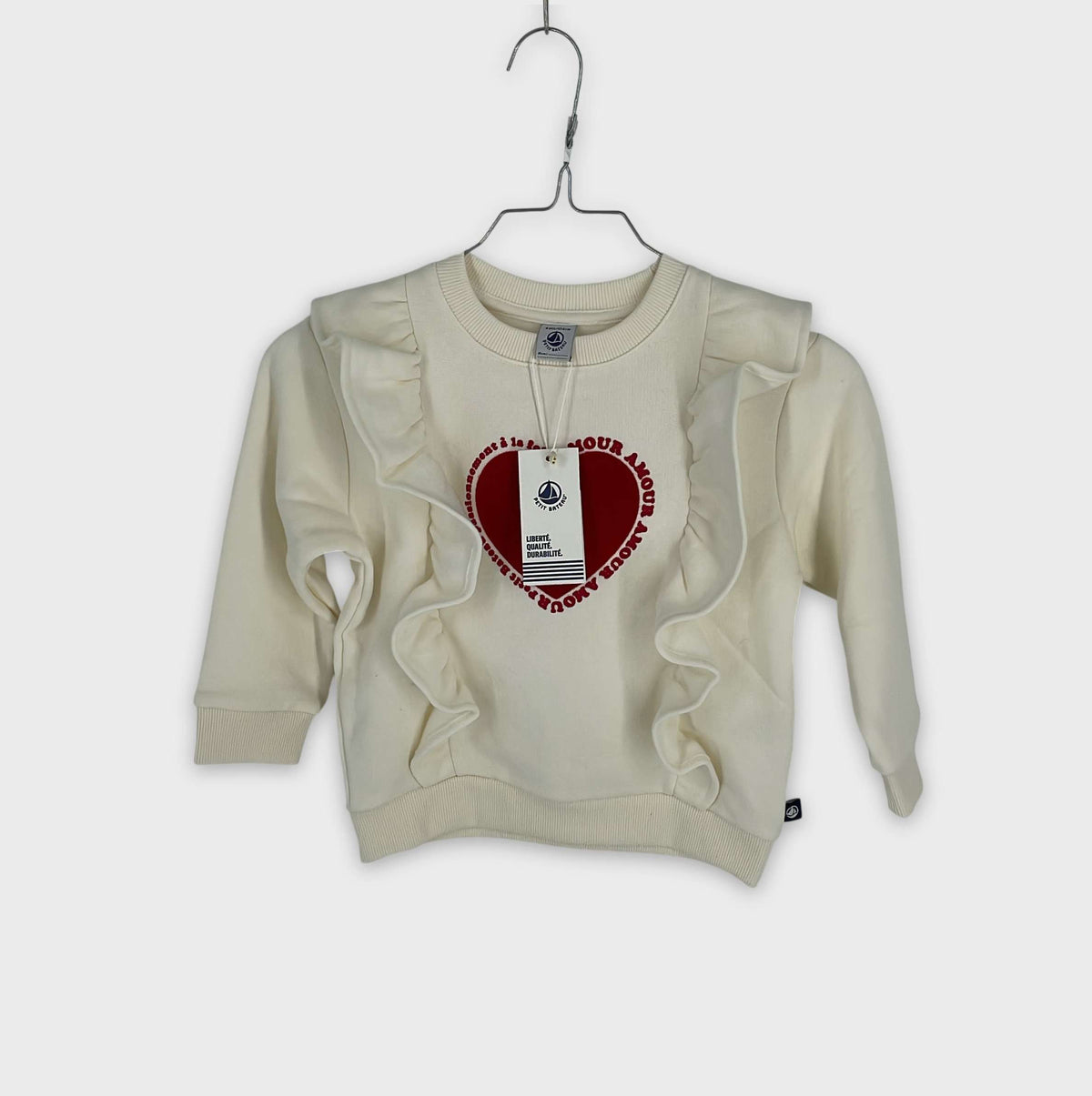 0-Sweat Petit Bateau 4 ans