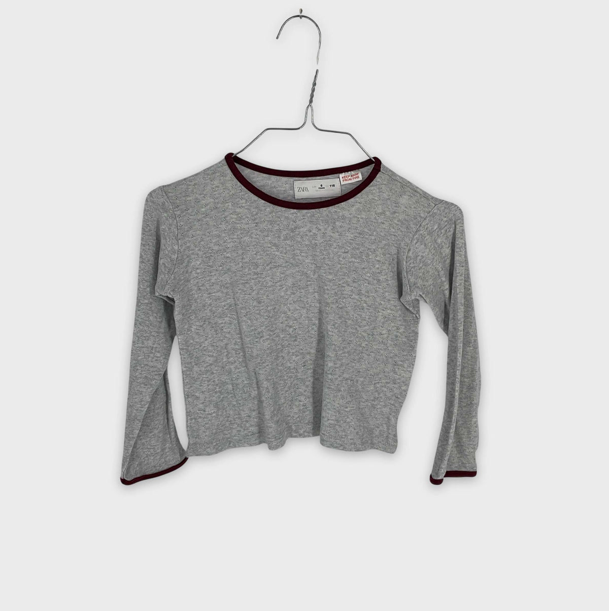 0-T-shirt manches longues Zara Kids 6 ans