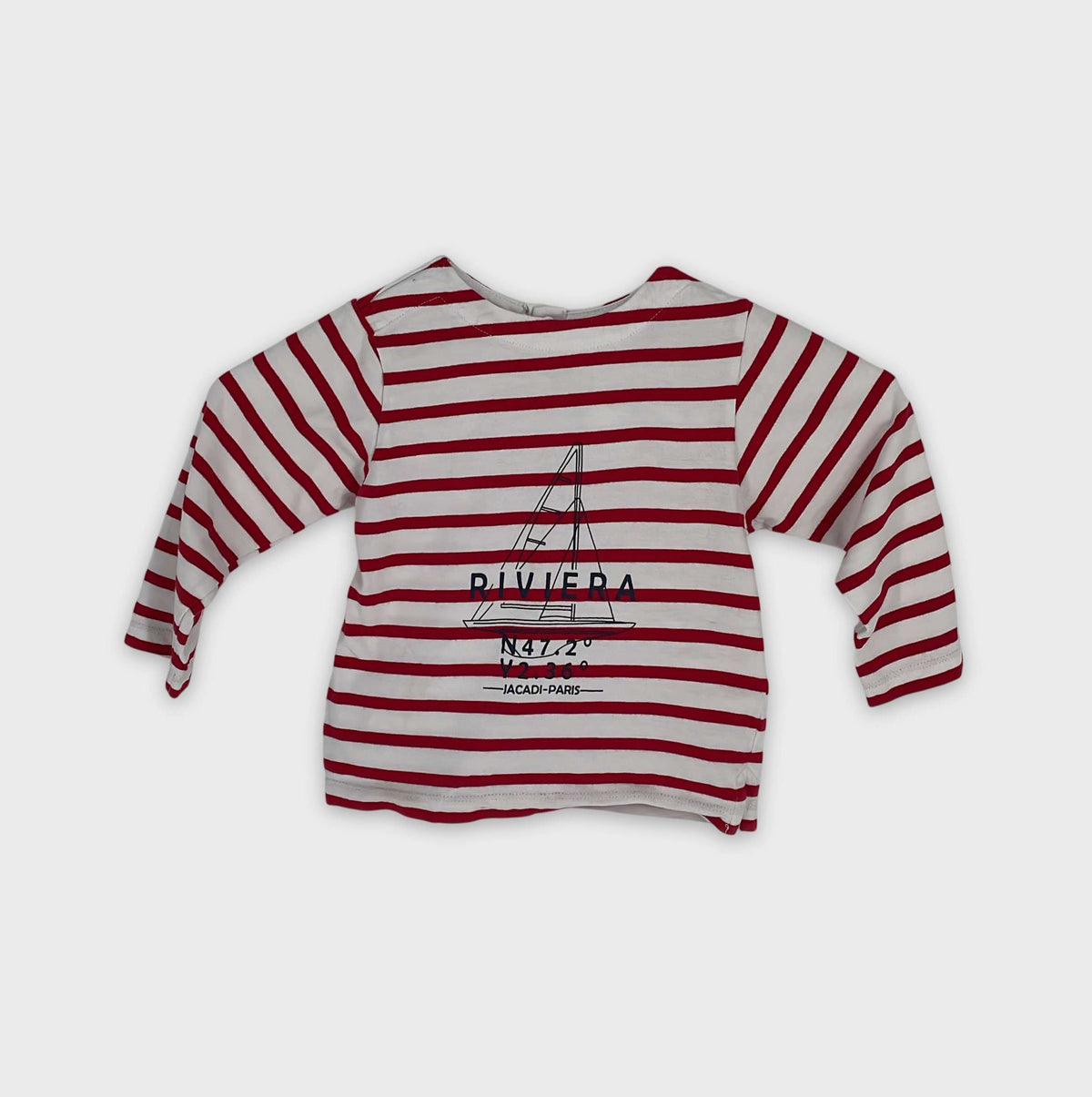 0-T-shirt manches longues Jacadi 24 mois