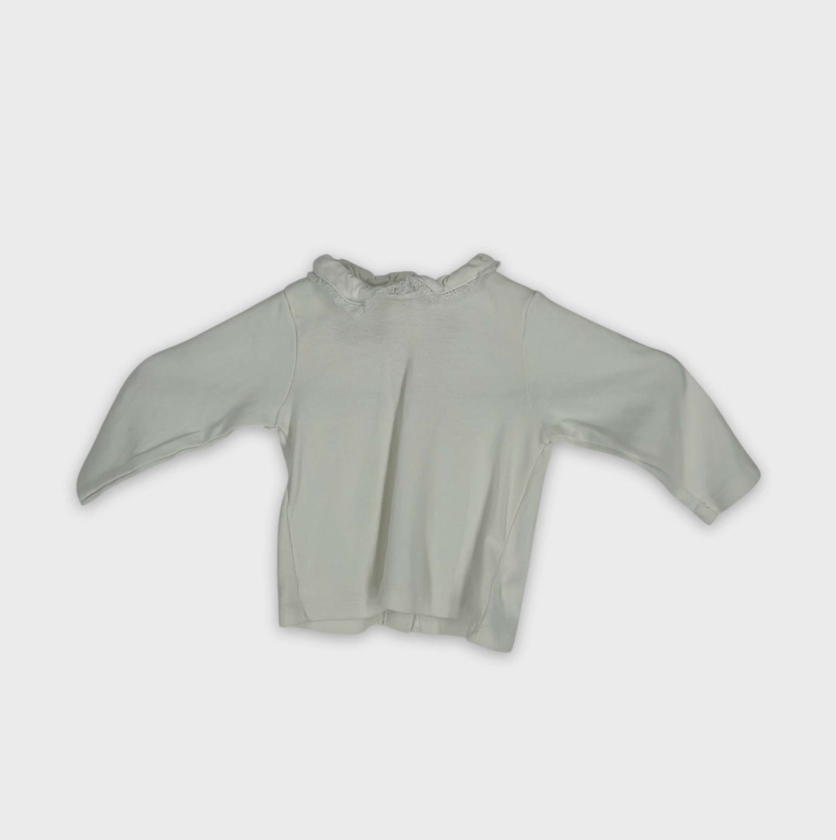 0-T-shirt manches longues Petit Bateau 6 mois