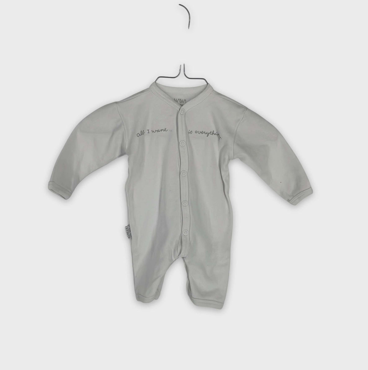 0-Pyjama long Ba*Ba 1 mois