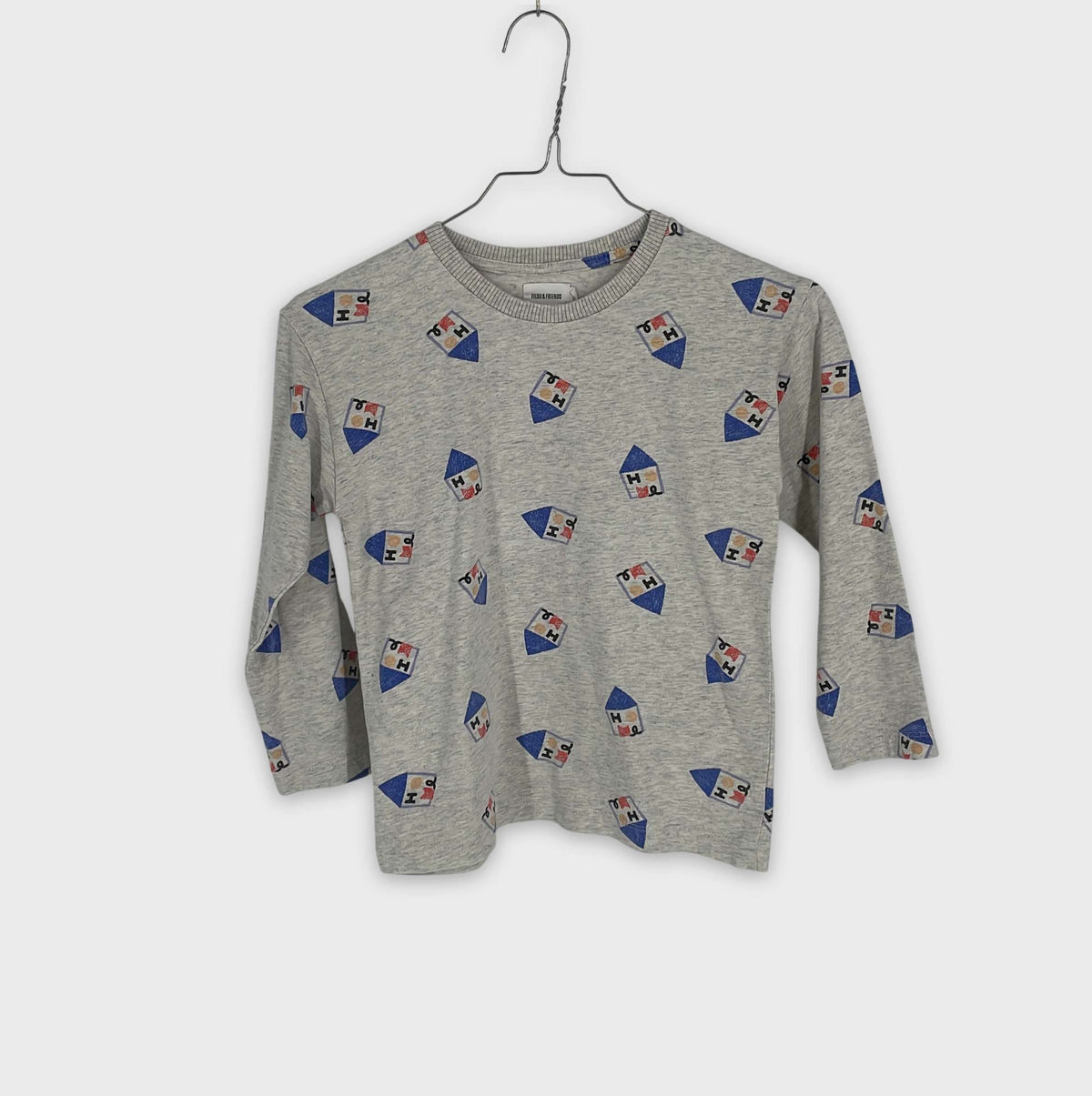 0-T-shirt manches longues Filou & friends 7 ans