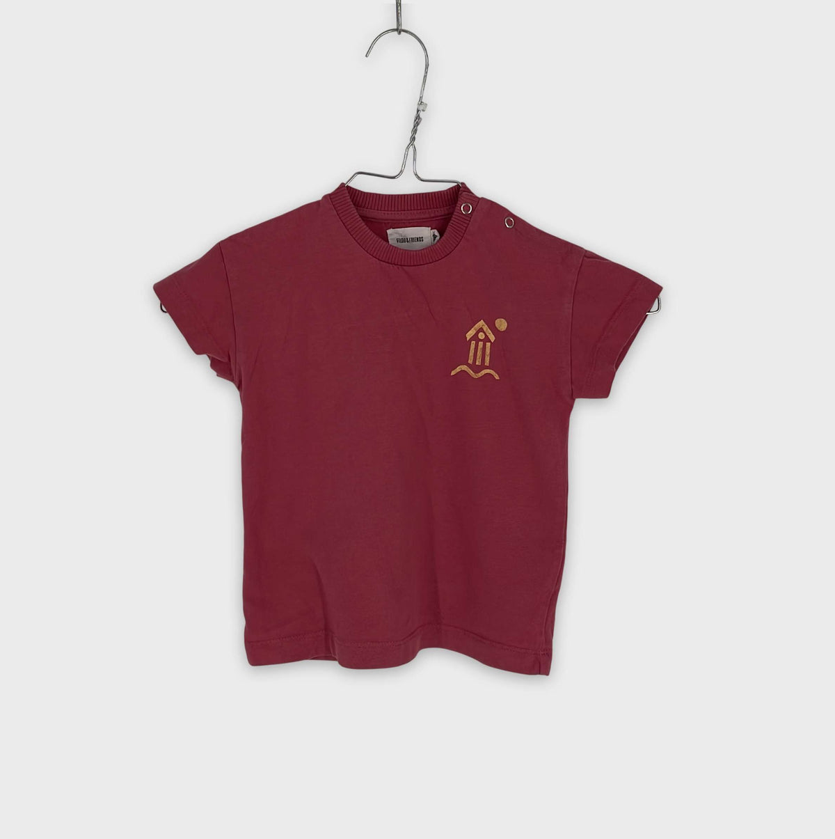 0-T-shirt manches courtes Filou & friends 18 mois
