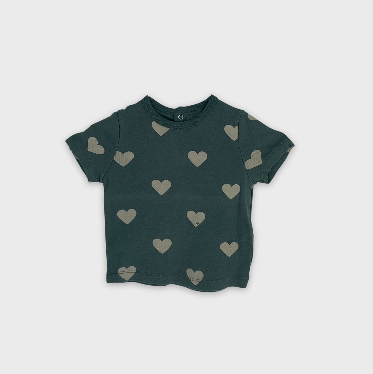 0-T-shirt manches courtes Petit Bateau 12 mois