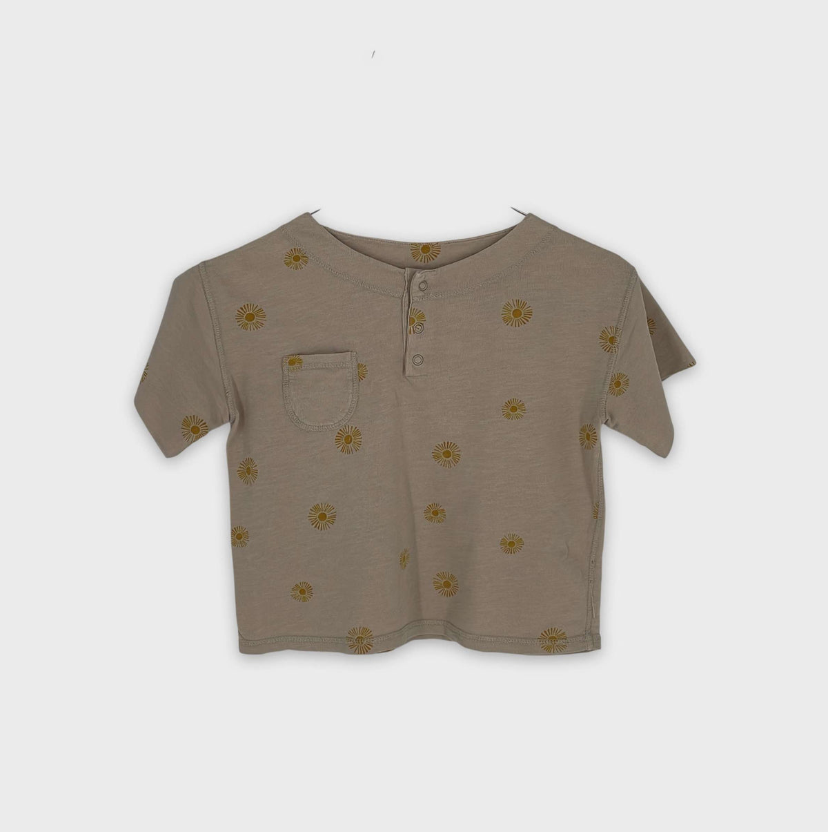 0-T-shirt manches courtes Bonjour
