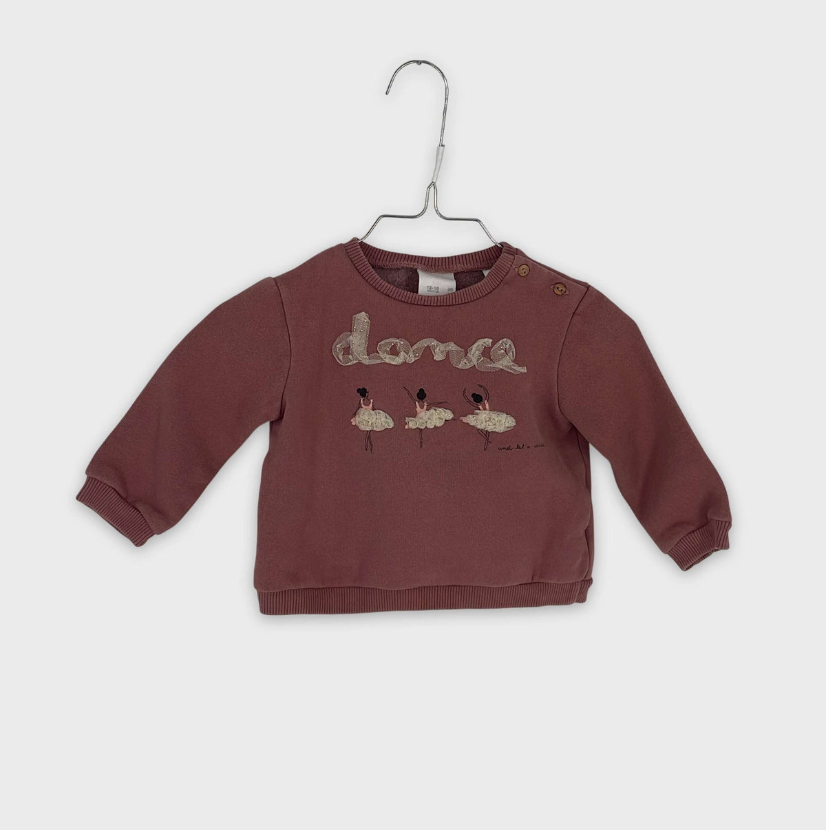 0-Sweat Zara Kids 12-18 Mois
