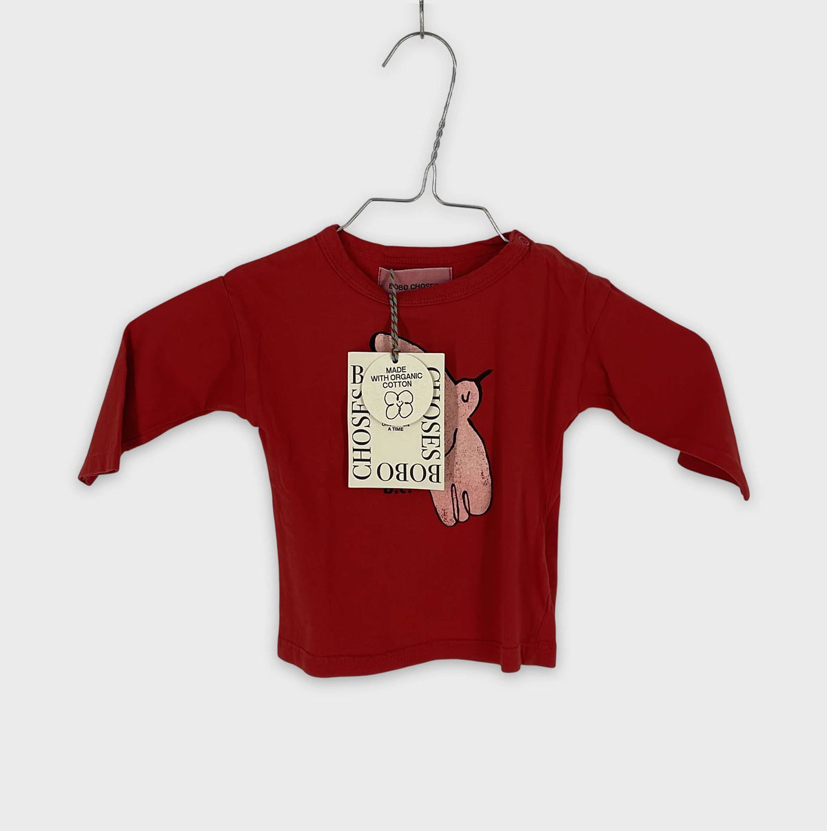 0-T-shirt manches longues Bobo Choses 3 mois