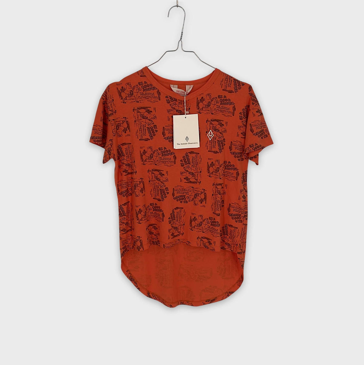 0-T-shirt manches courtes The Animals Observatory 10 ans