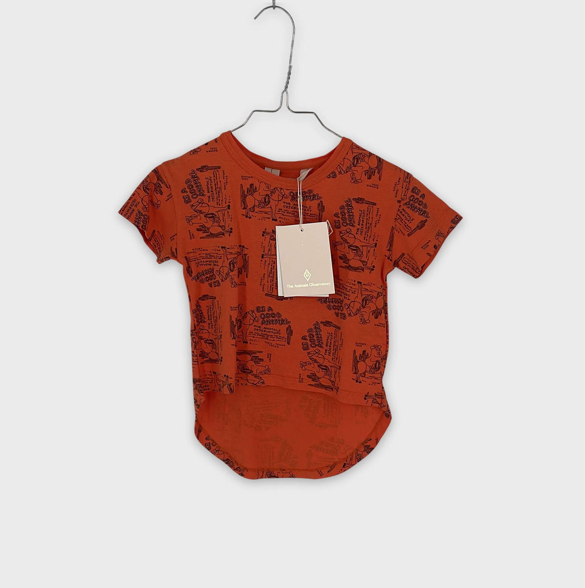 0-T-shirt manches courtes The Animals Observatory 24 mois
