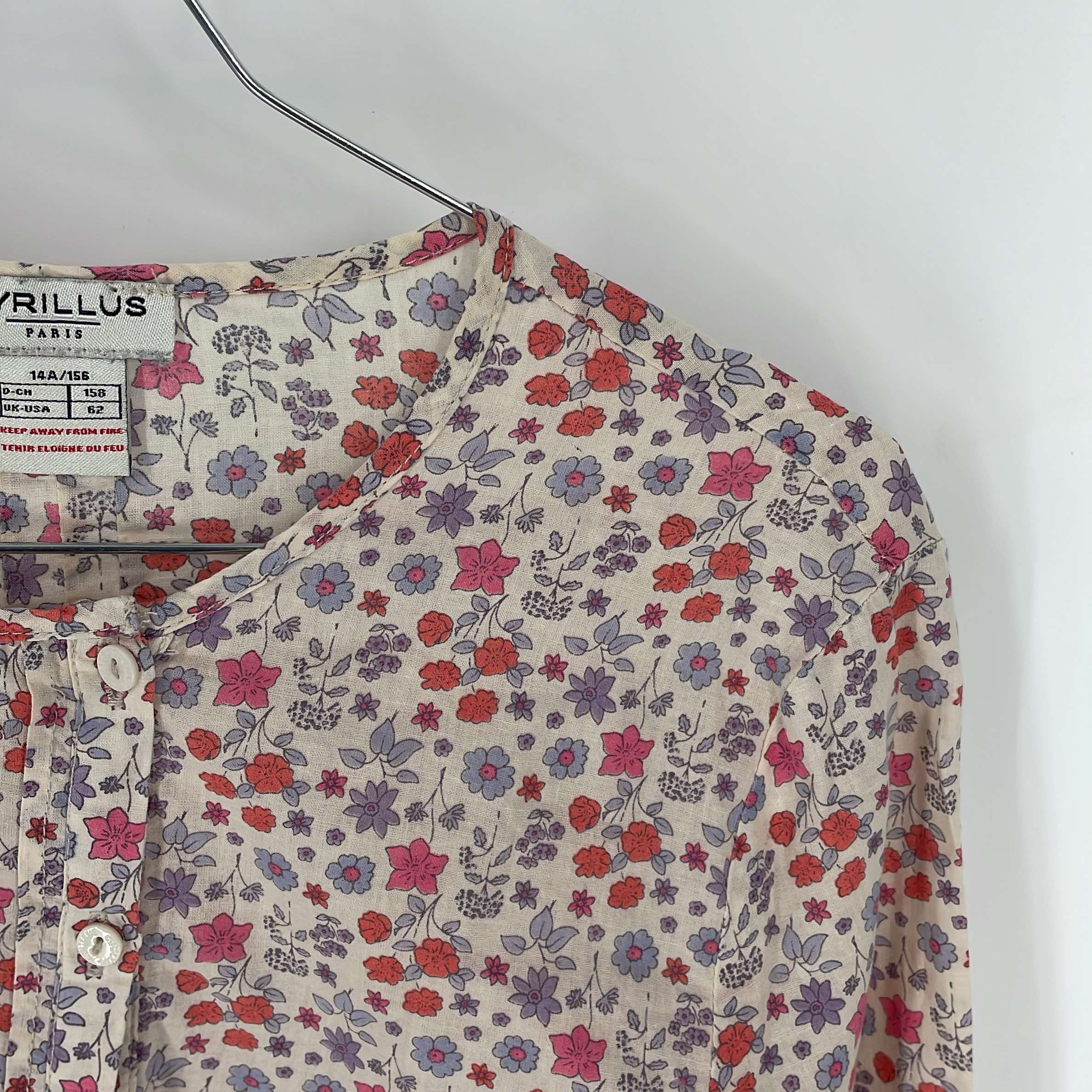 1-Chemise/blouse Cyrillus 14 ans