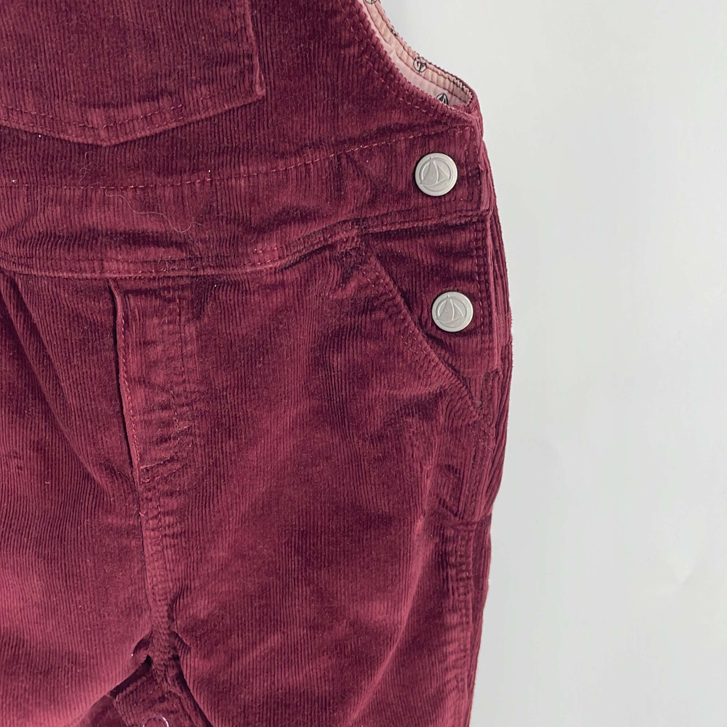 1-Salopette (longue) Petit Bateau 6 mois